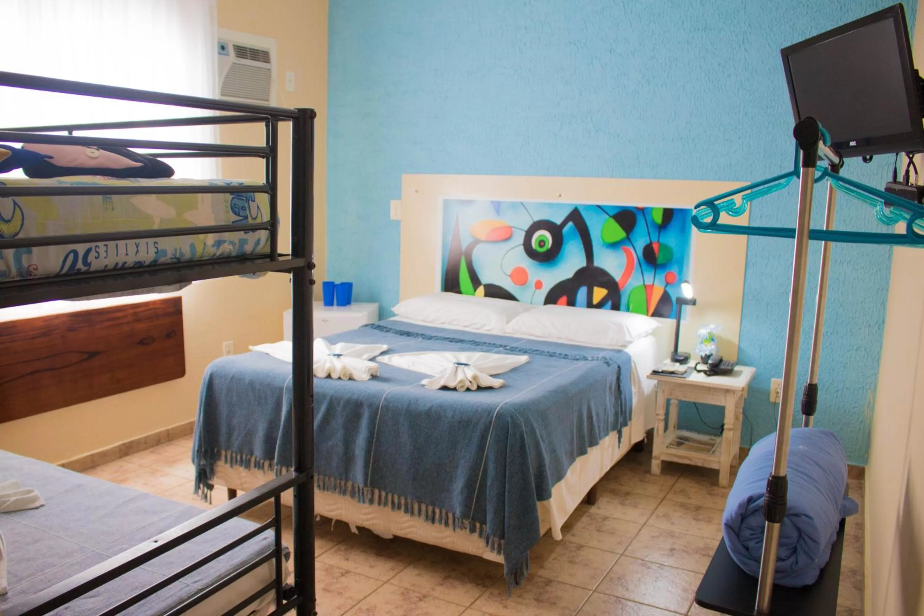 Bed in Pousada Recanto Domus