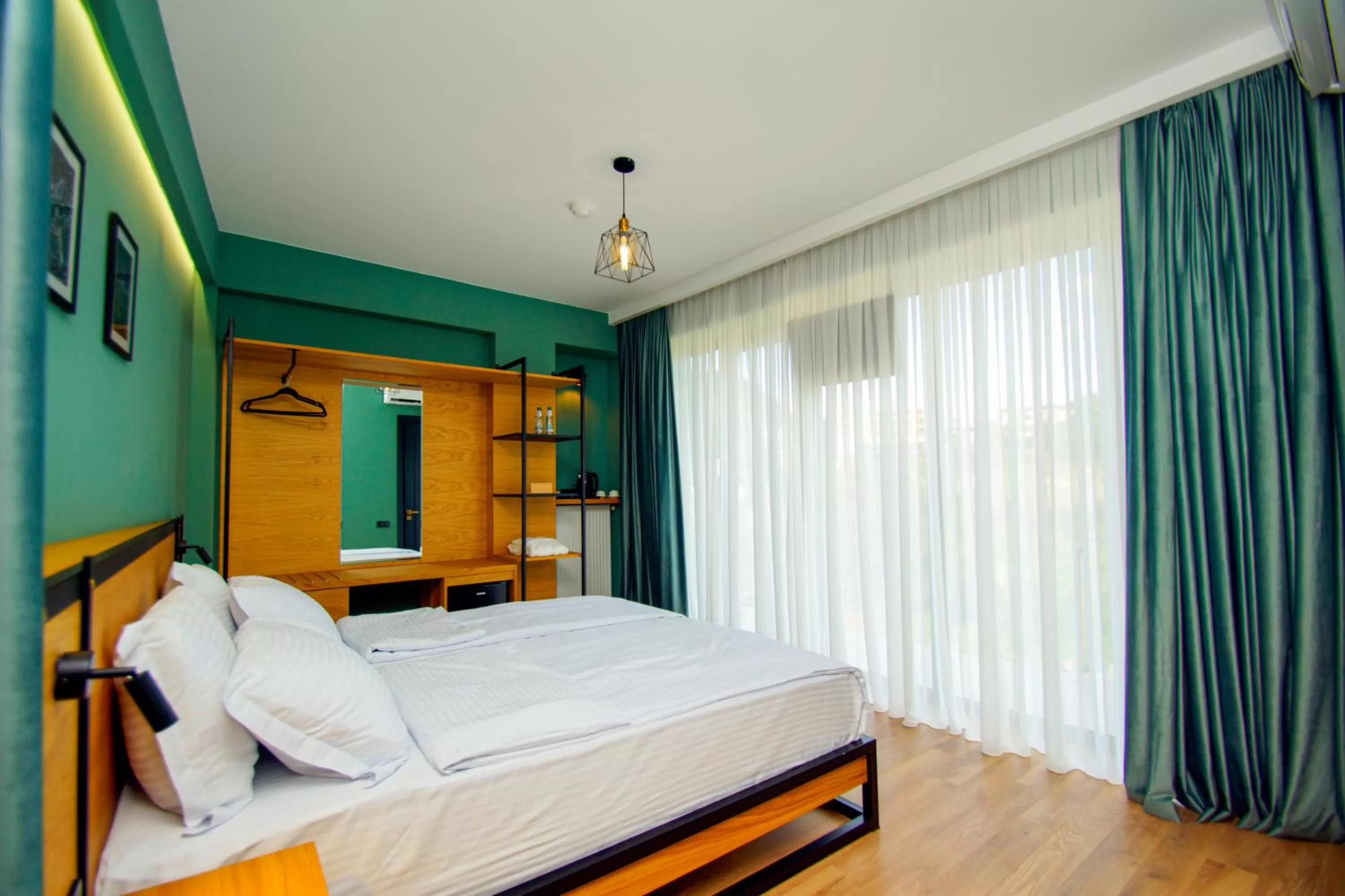 Bedroom, Bed in Borjomi Bridge Hotel