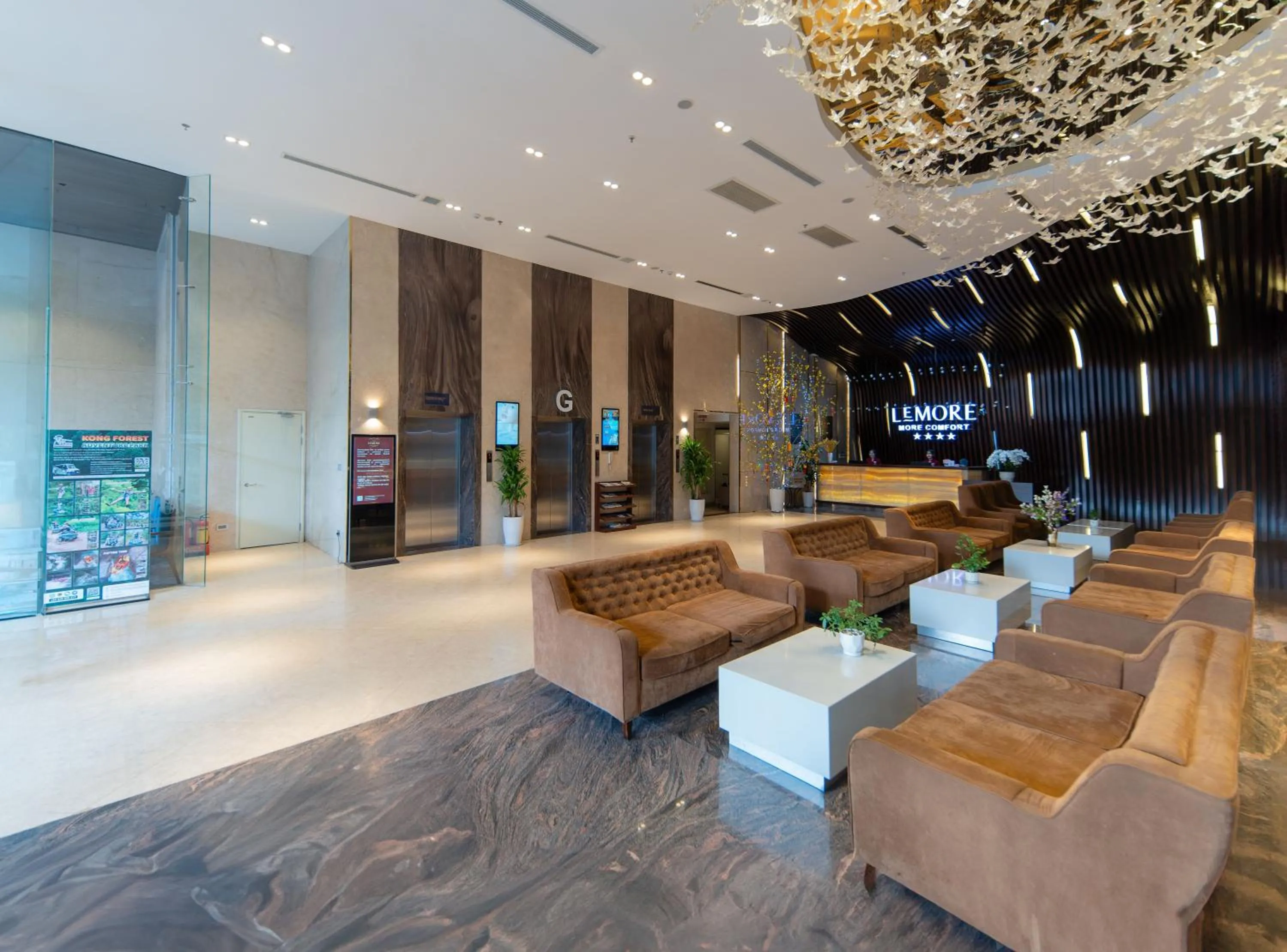Lobby or reception in LeMore Hotel Nha Trang