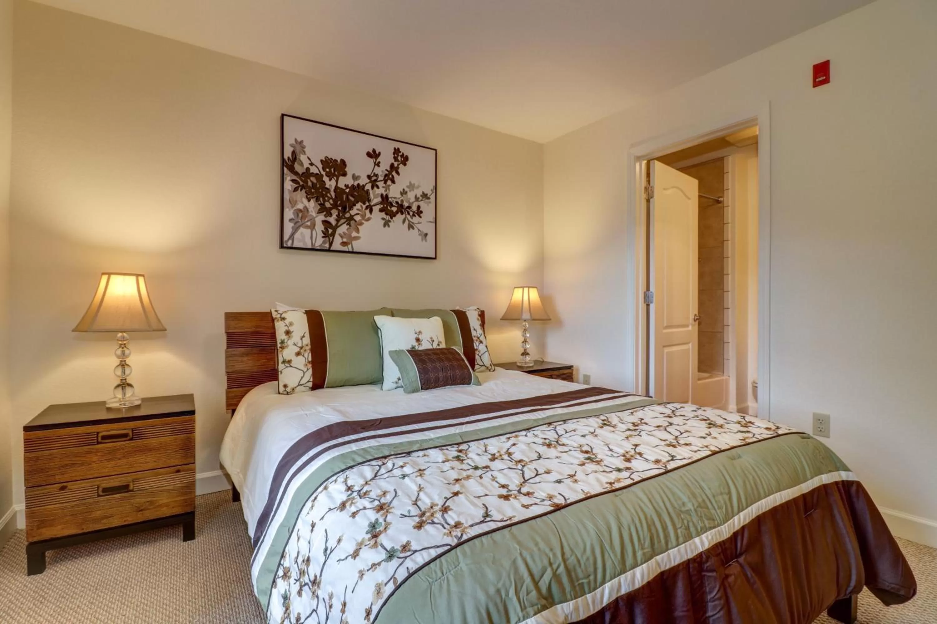 Bed in Sandy's Sanctuary