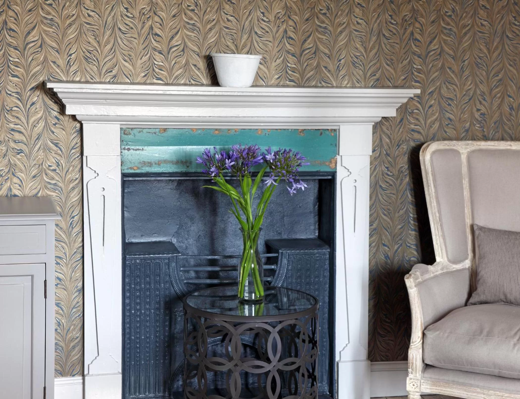 Decorative detail in No33 HUNSTANTON BOUTIQUE ROOMS