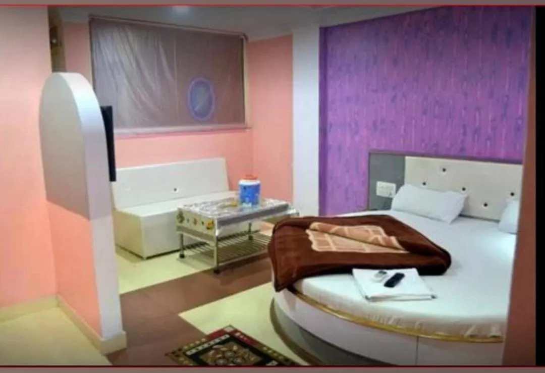 Bed in Hotel Rock View