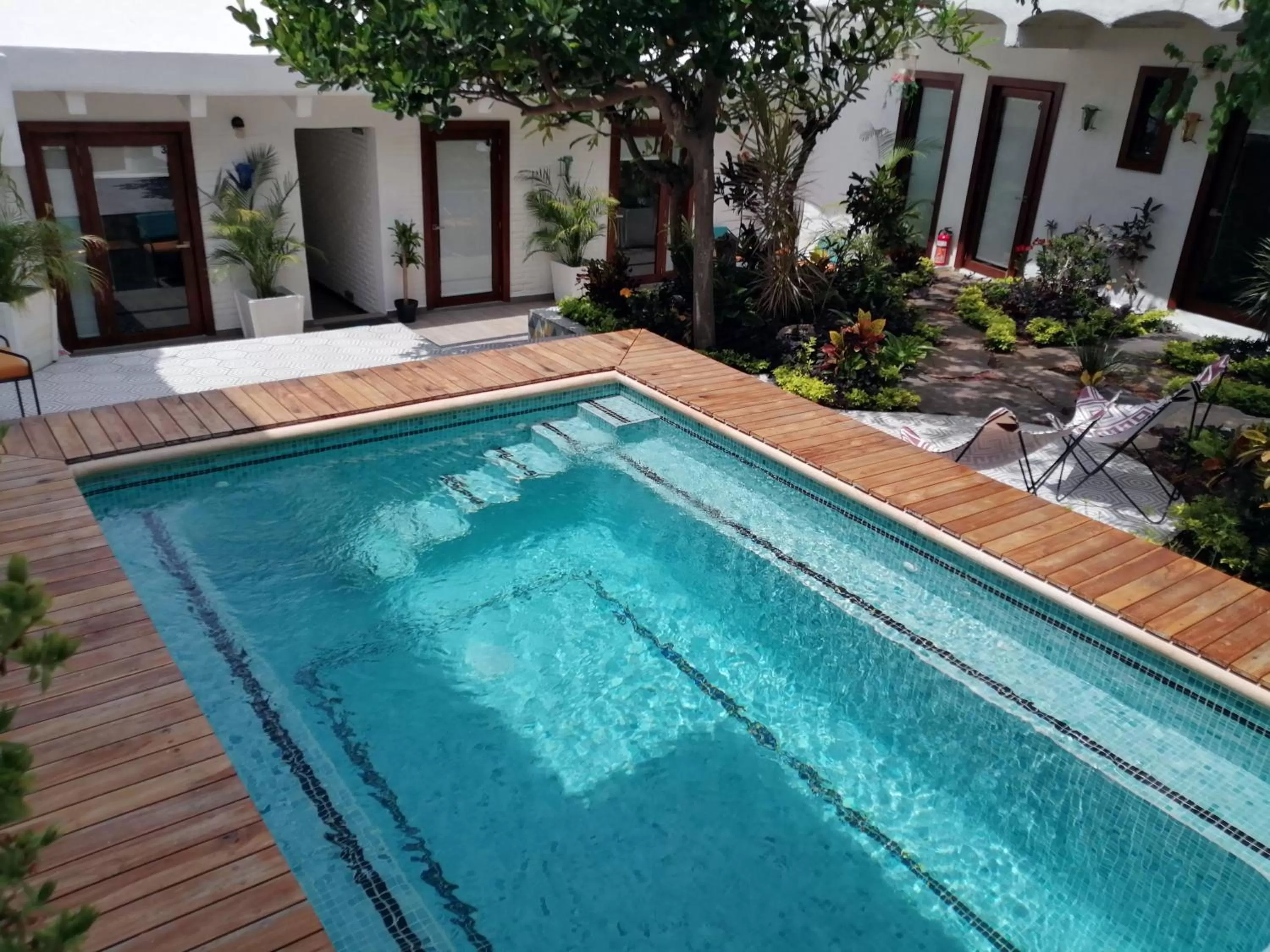 Swimming pool in Amaia Boutique Hotel