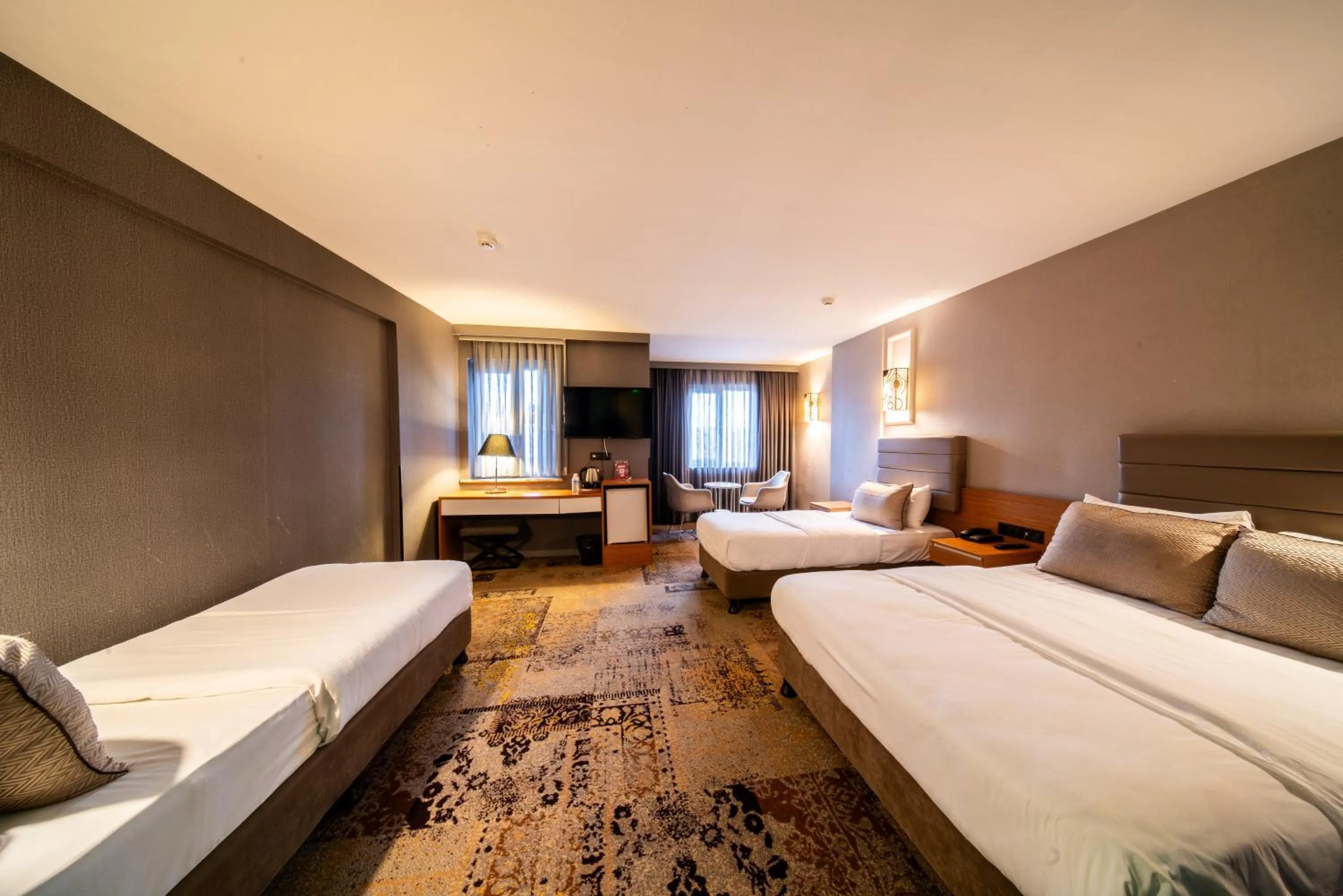 Bed in All Seasons Hotel