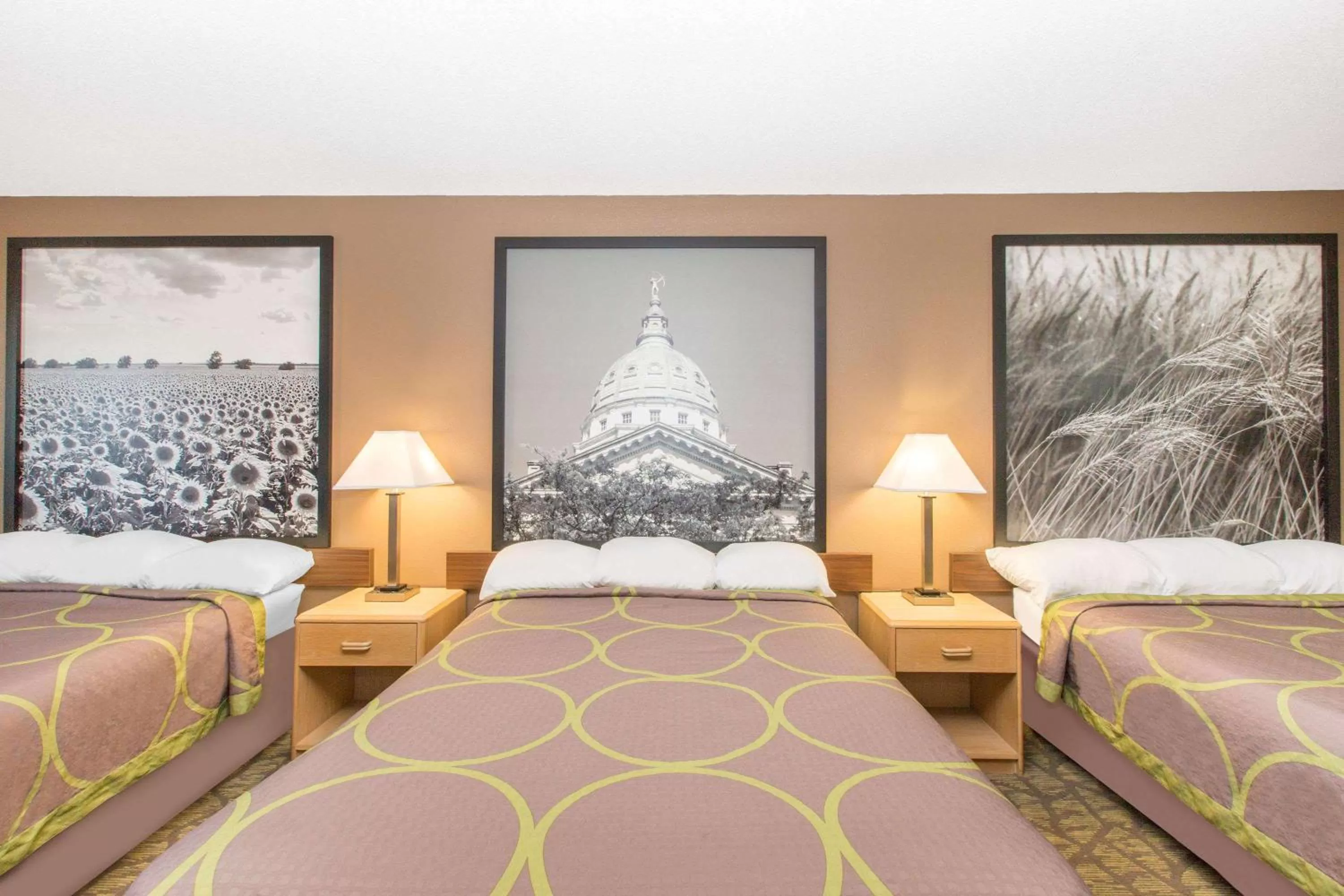 Photo of the whole room, Bed in Super 8 by Wyndham Belleville