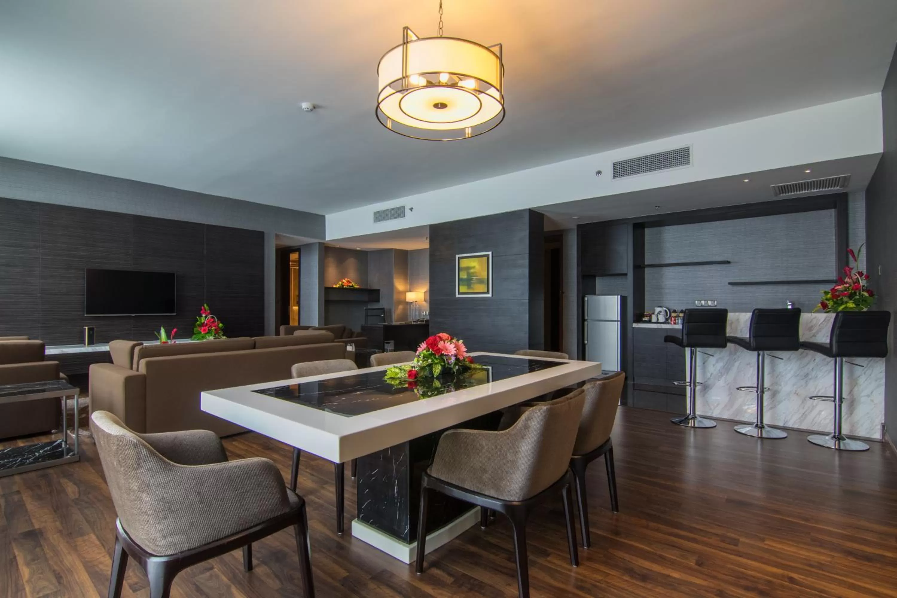 Living room in The Light Hotel Penang