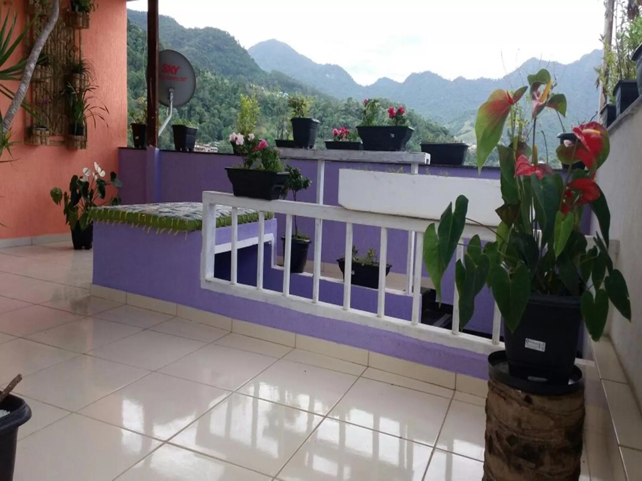 Property building in Pousada Lilás