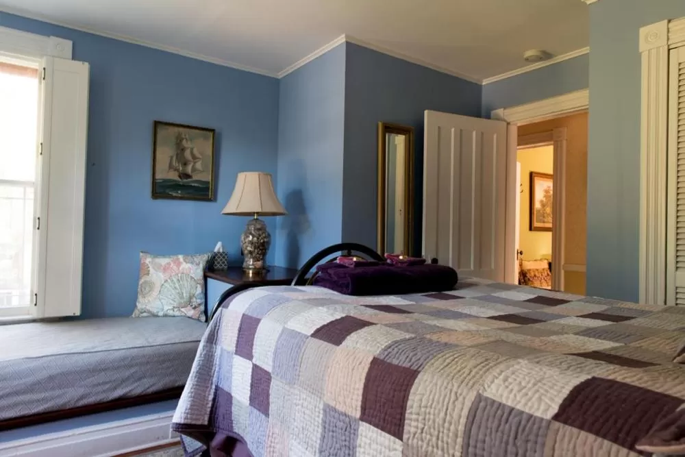 Bed in The Fox and Owl Inn