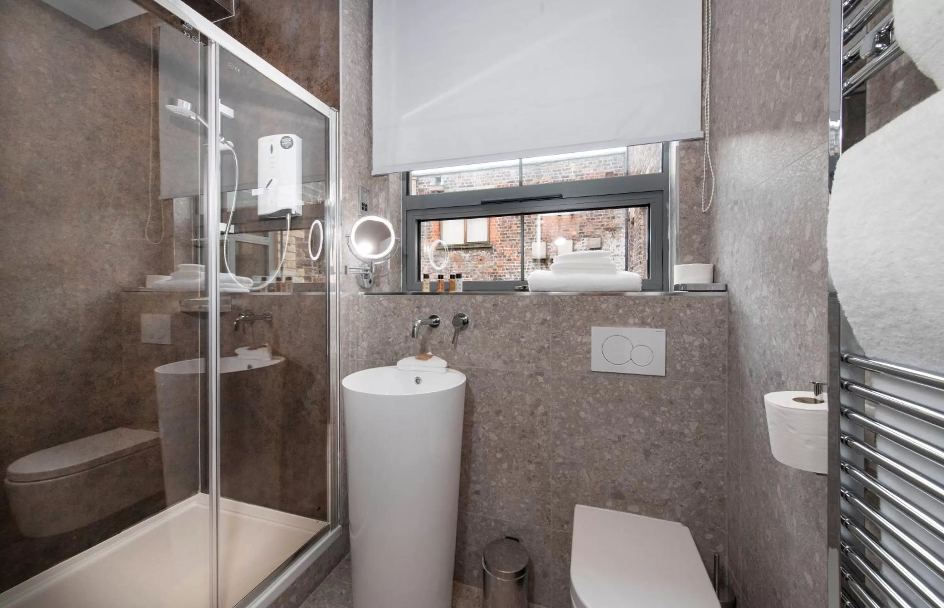 Bathroom in Trueman Court Luxury Serviced Apartments