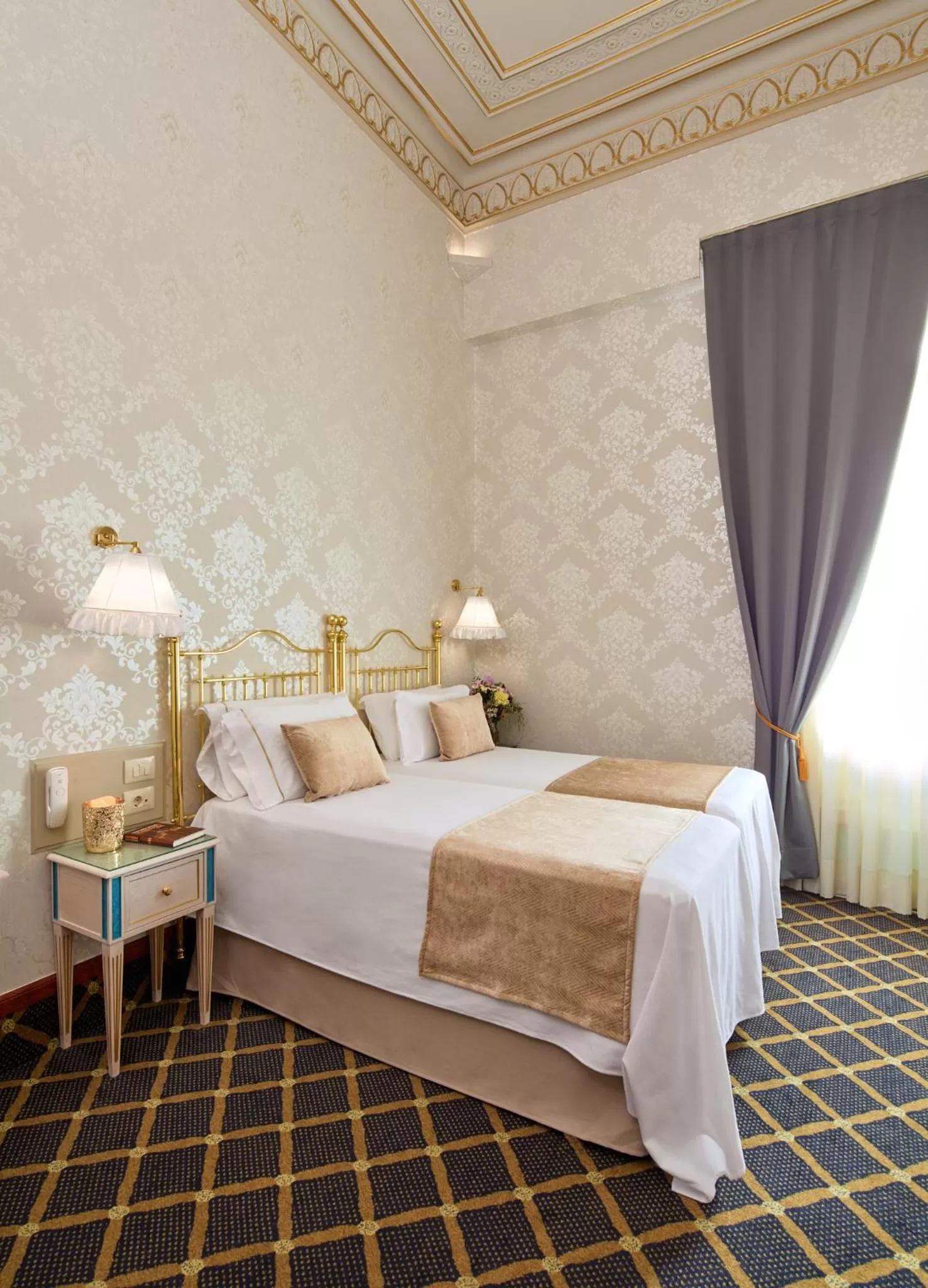 Bed in Hotel Continental Palacete