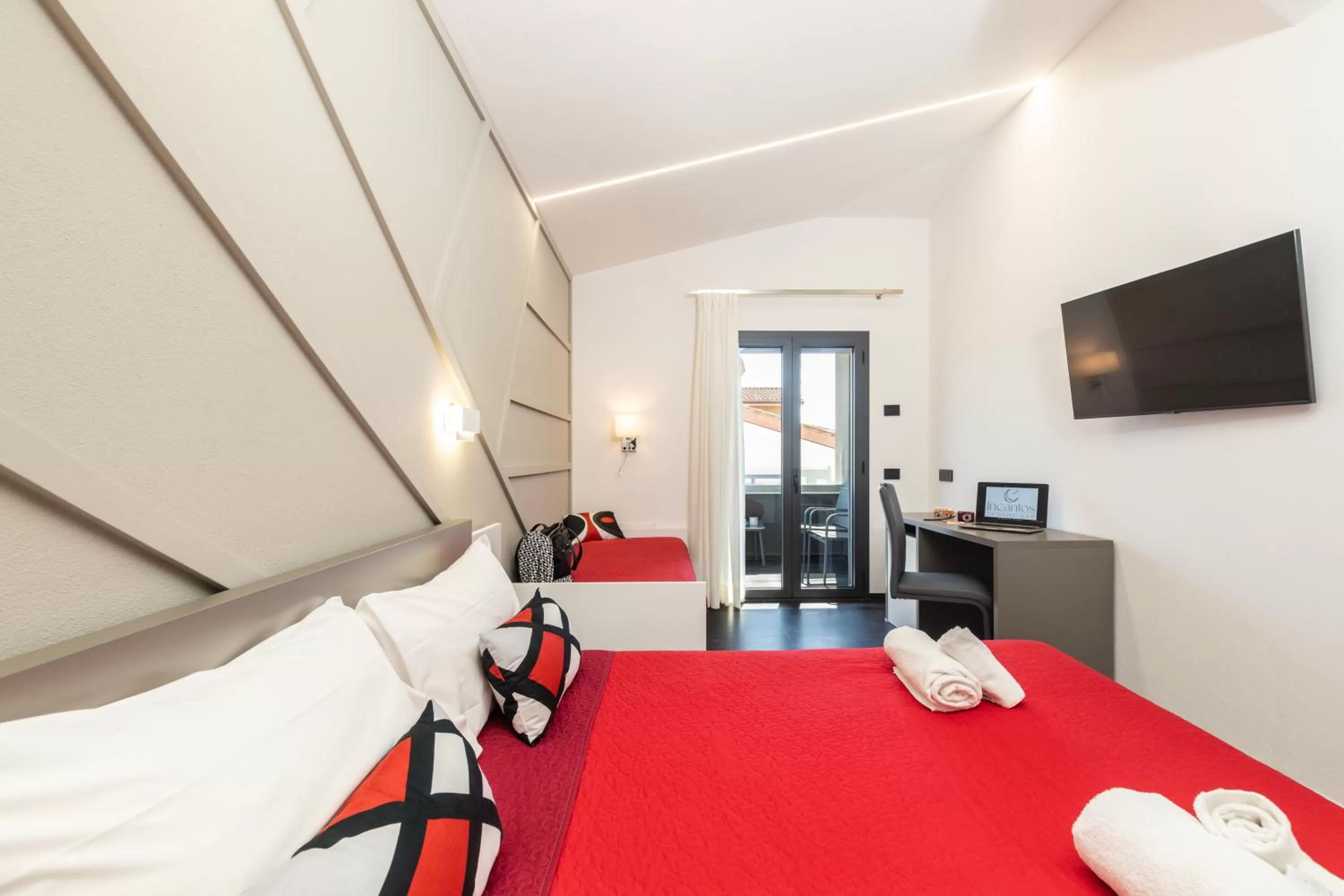 Bedroom, Bed in Incantos charme B&B