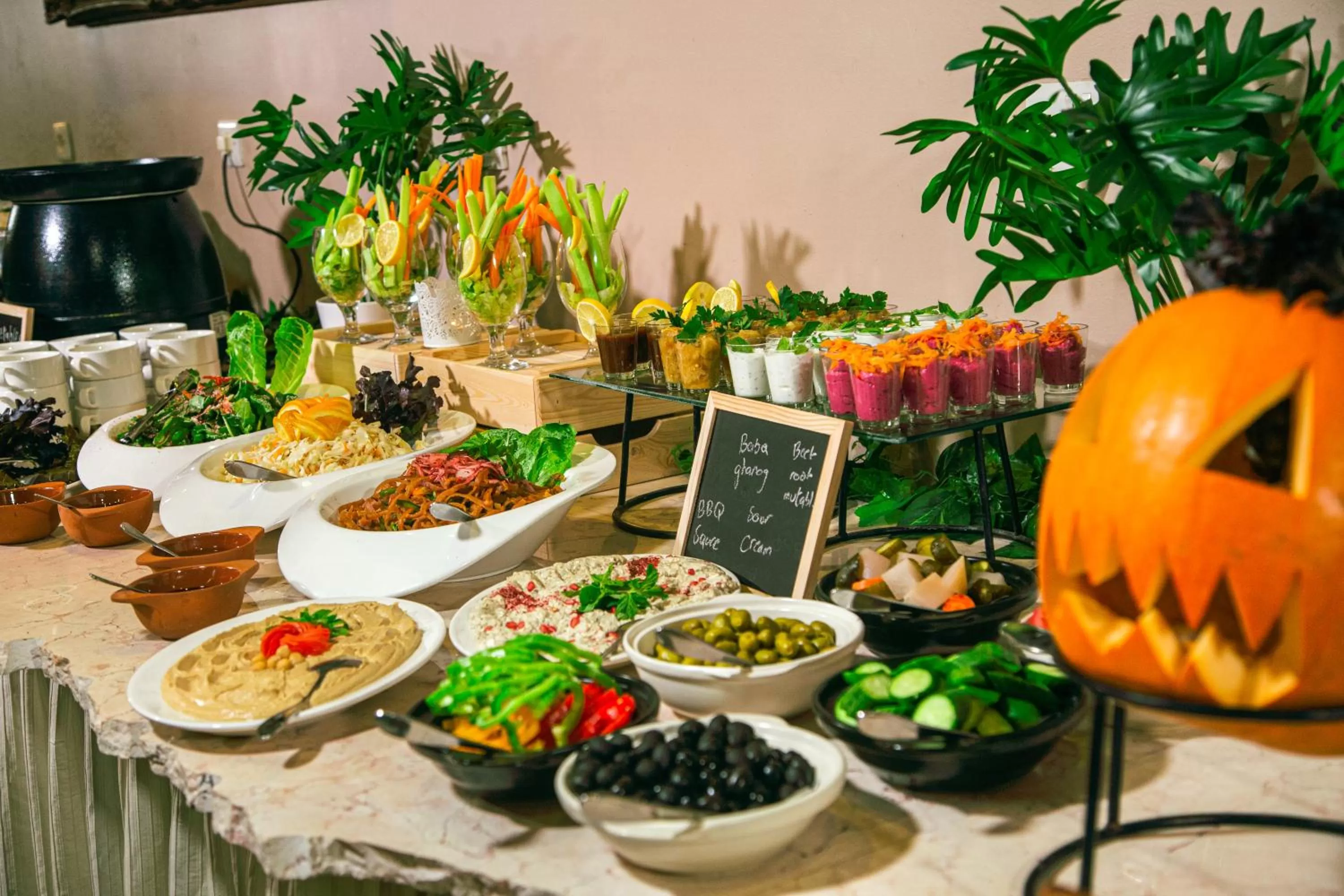 Food and drinks in Grand Hotel Madaba