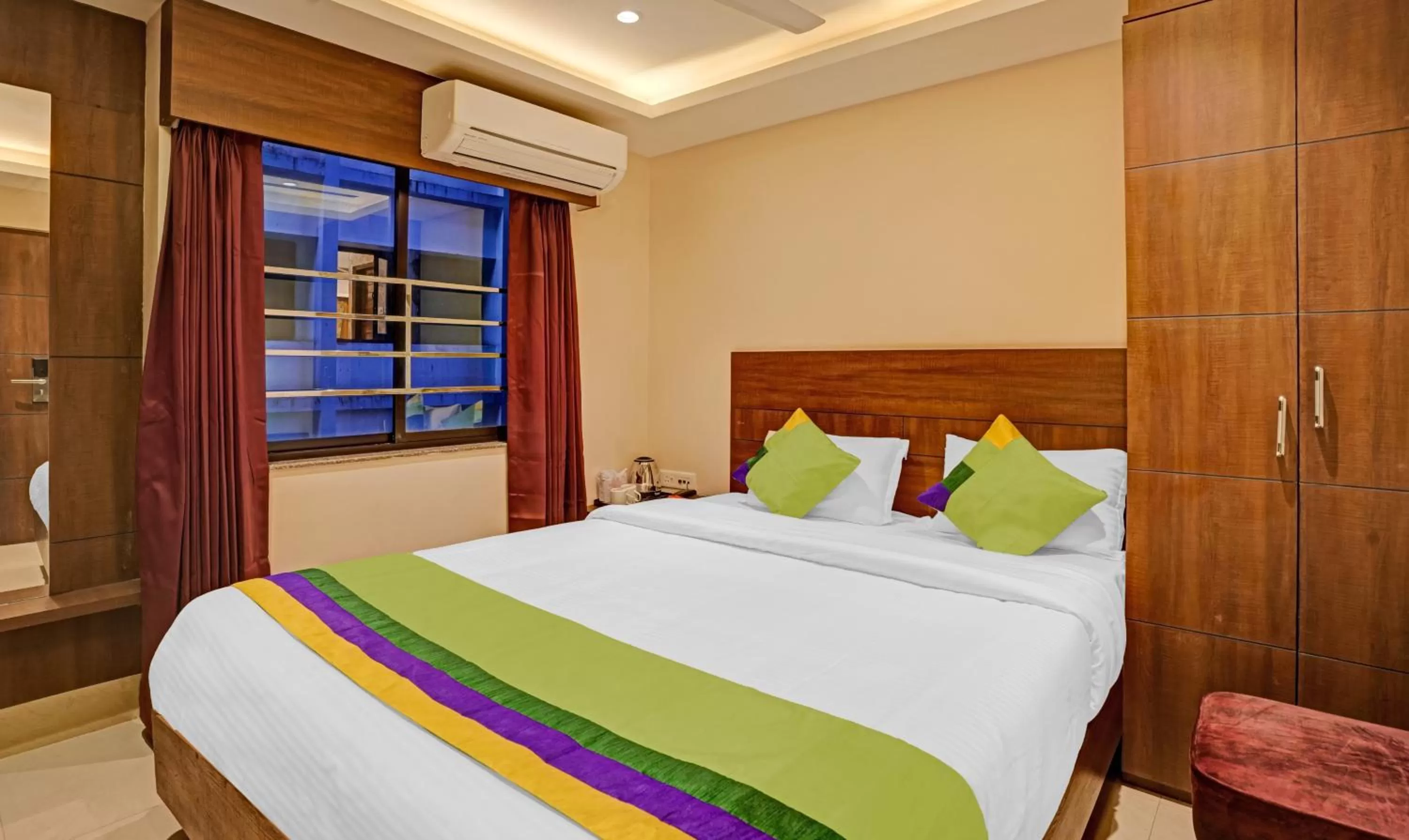 Bedroom, Bed in Treebo Indrapuri Hotel & Resort, Siliguri Junction