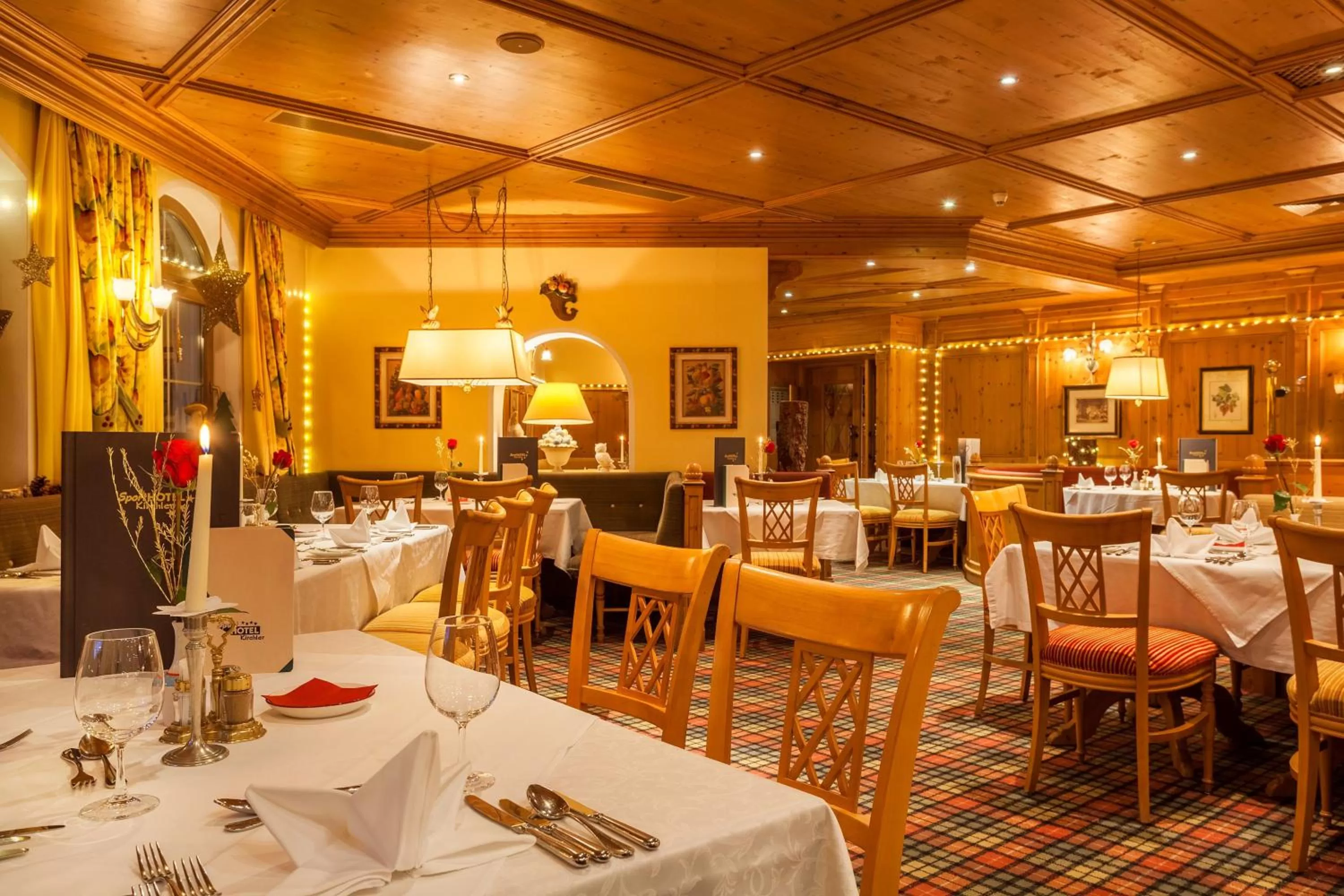 Restaurant/places to eat in Sporthotel Kirchler