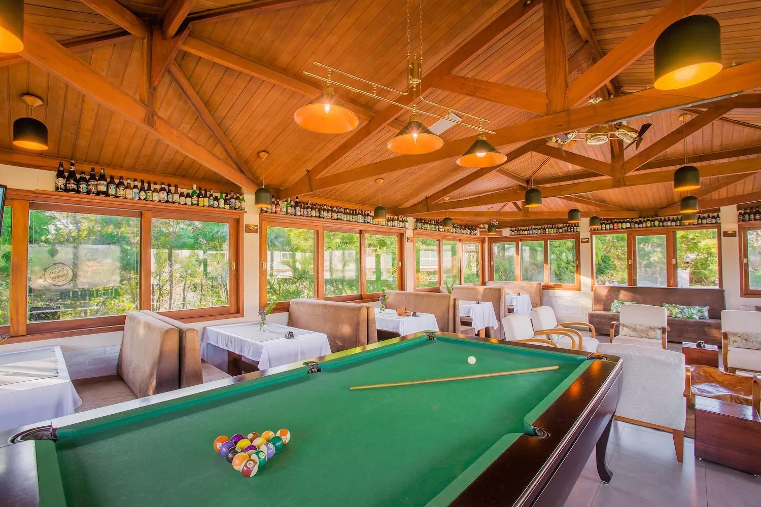 Game Room, Billiards in Hotel Villa Lobos Spa Romantik