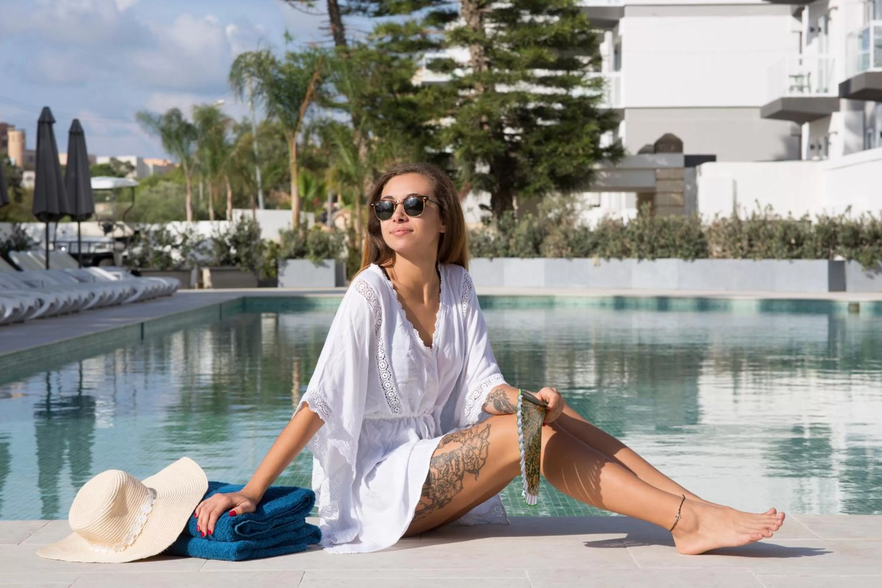 Swimming pool in Urban Valley Resort & Spa