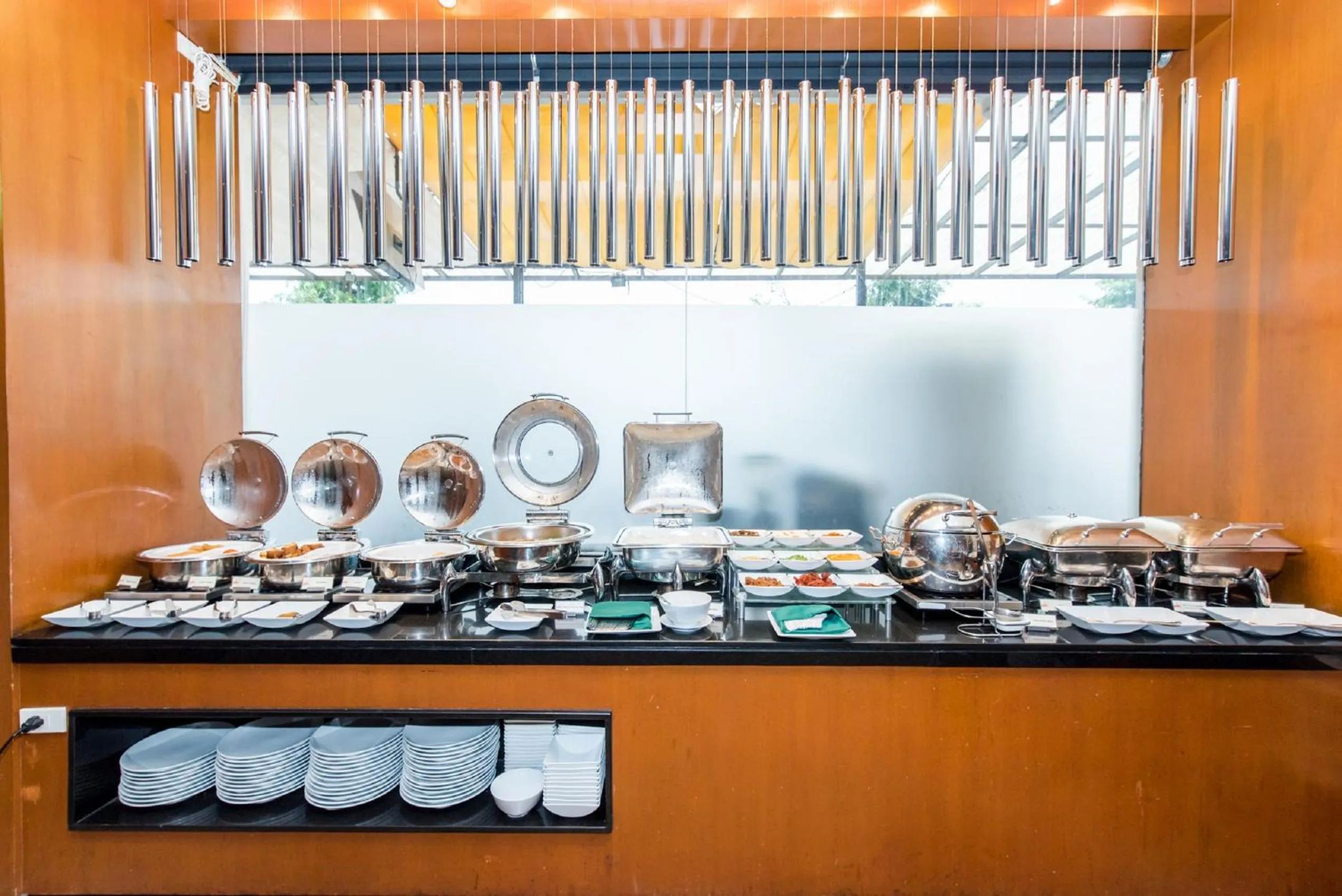 Buffet breakfast in ASHLEE Hub Hotel Patong