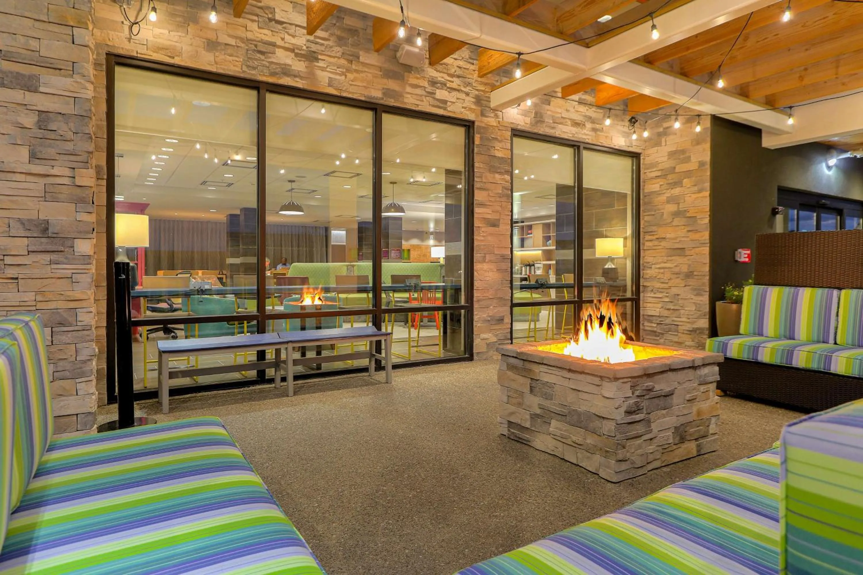 Patio in Home2 Suites By Hilton Alcoa Knoxville Airport