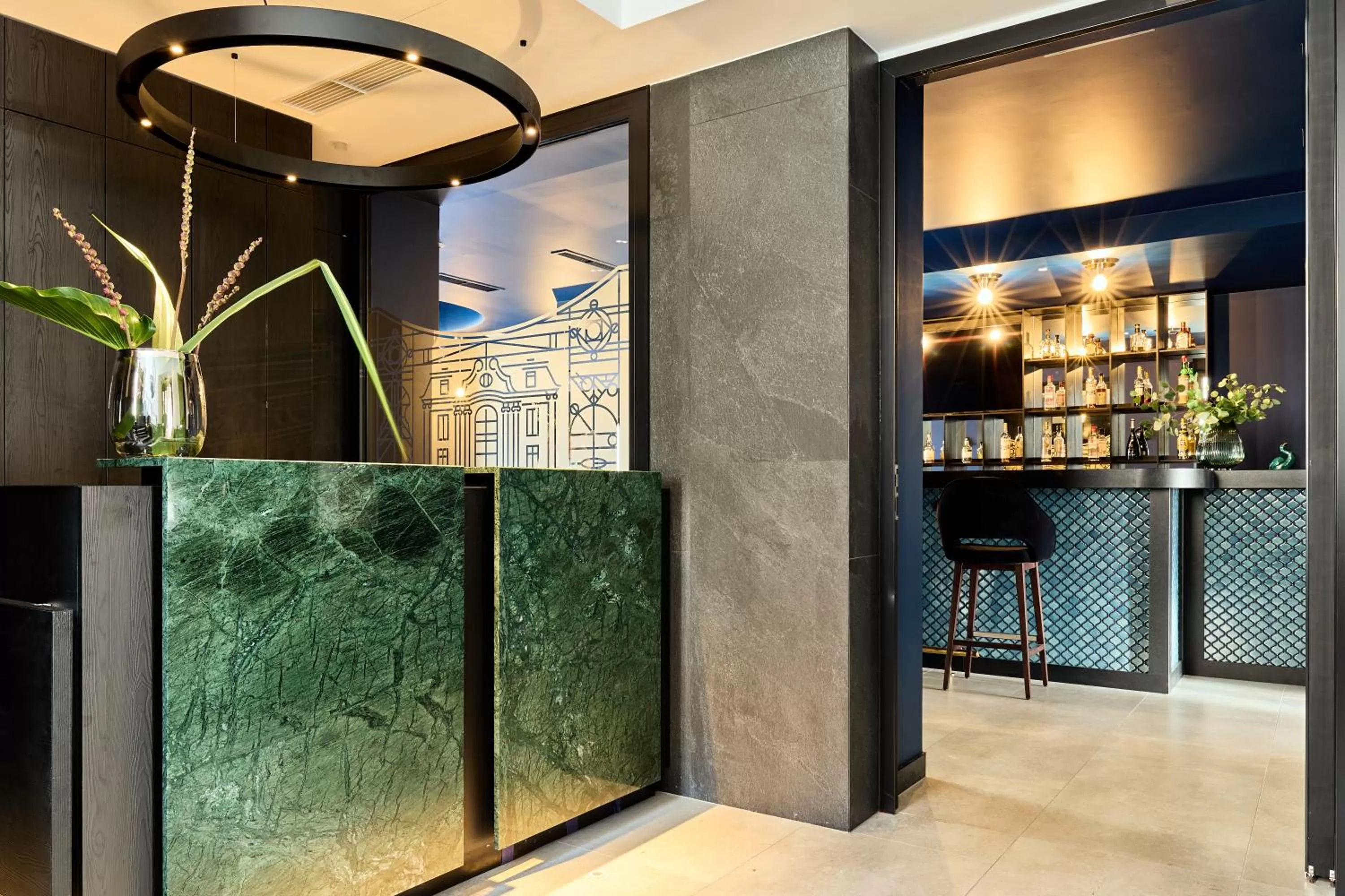 Lobby or reception in Hotel Liberté 33