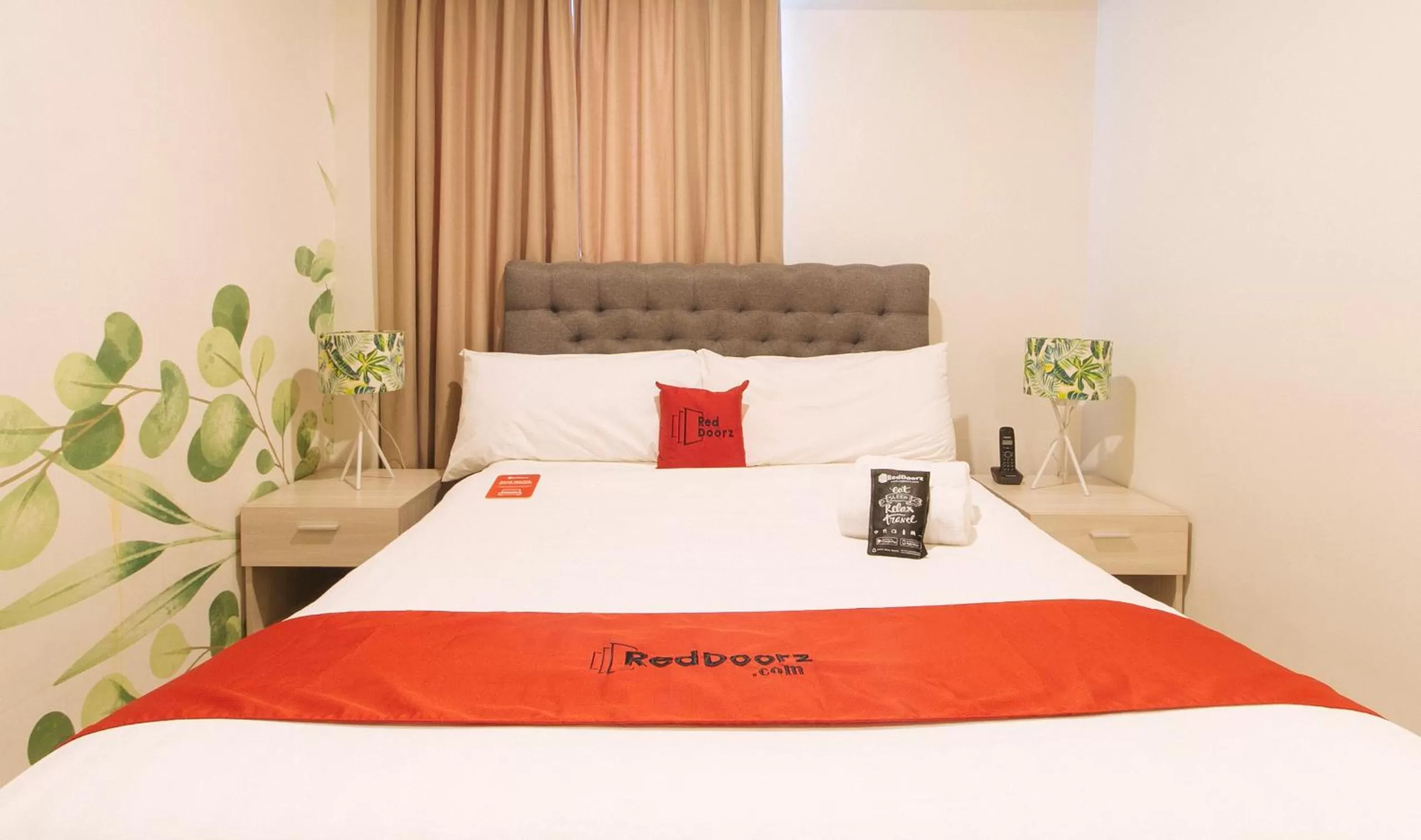 Bed in RedDoorz Plus at La Belle Residences Makati City