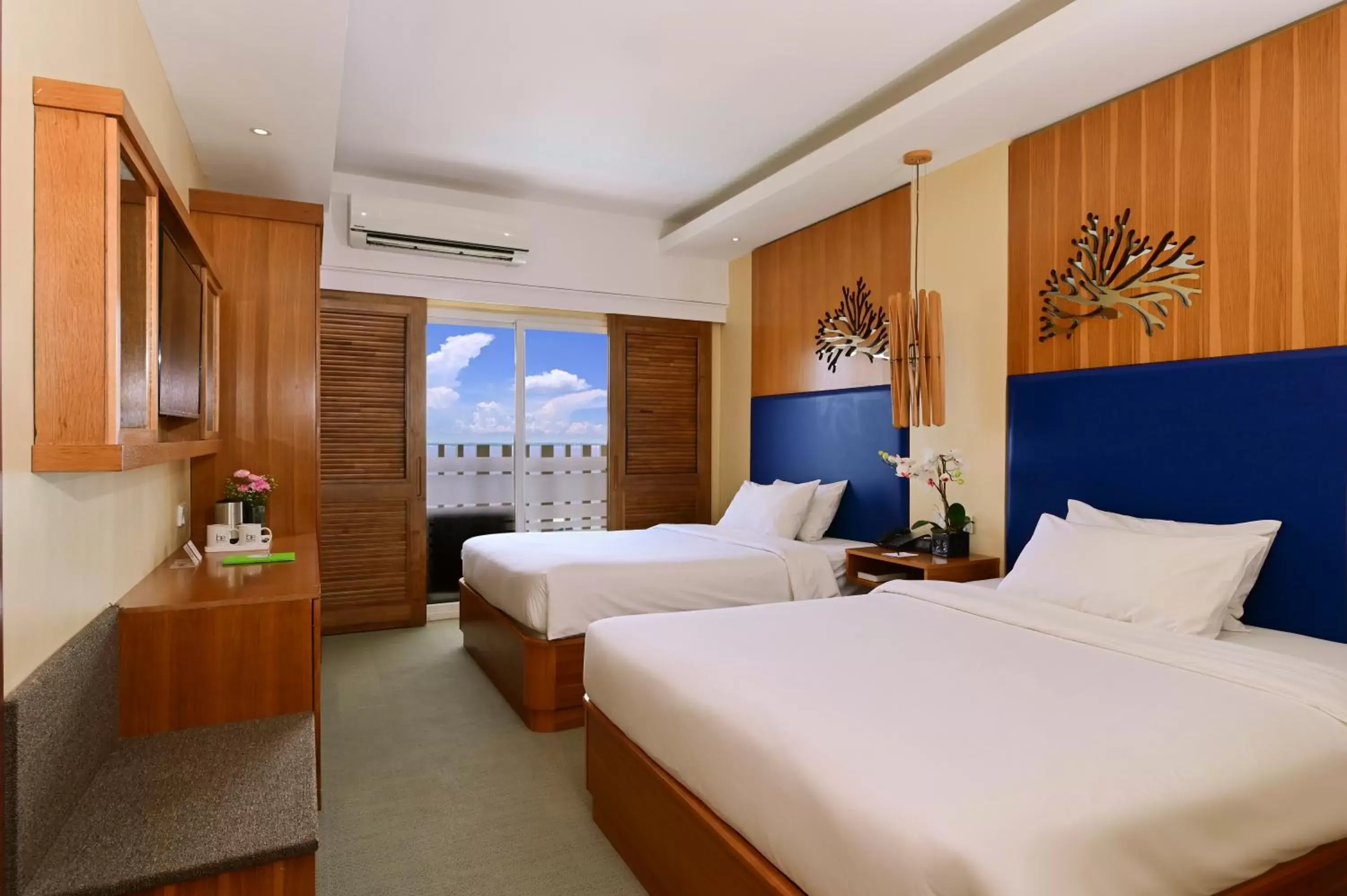 Be Chic - Twin Room in BE Resort Mactan Be Chic - Twin Room in BE Resort Mactan