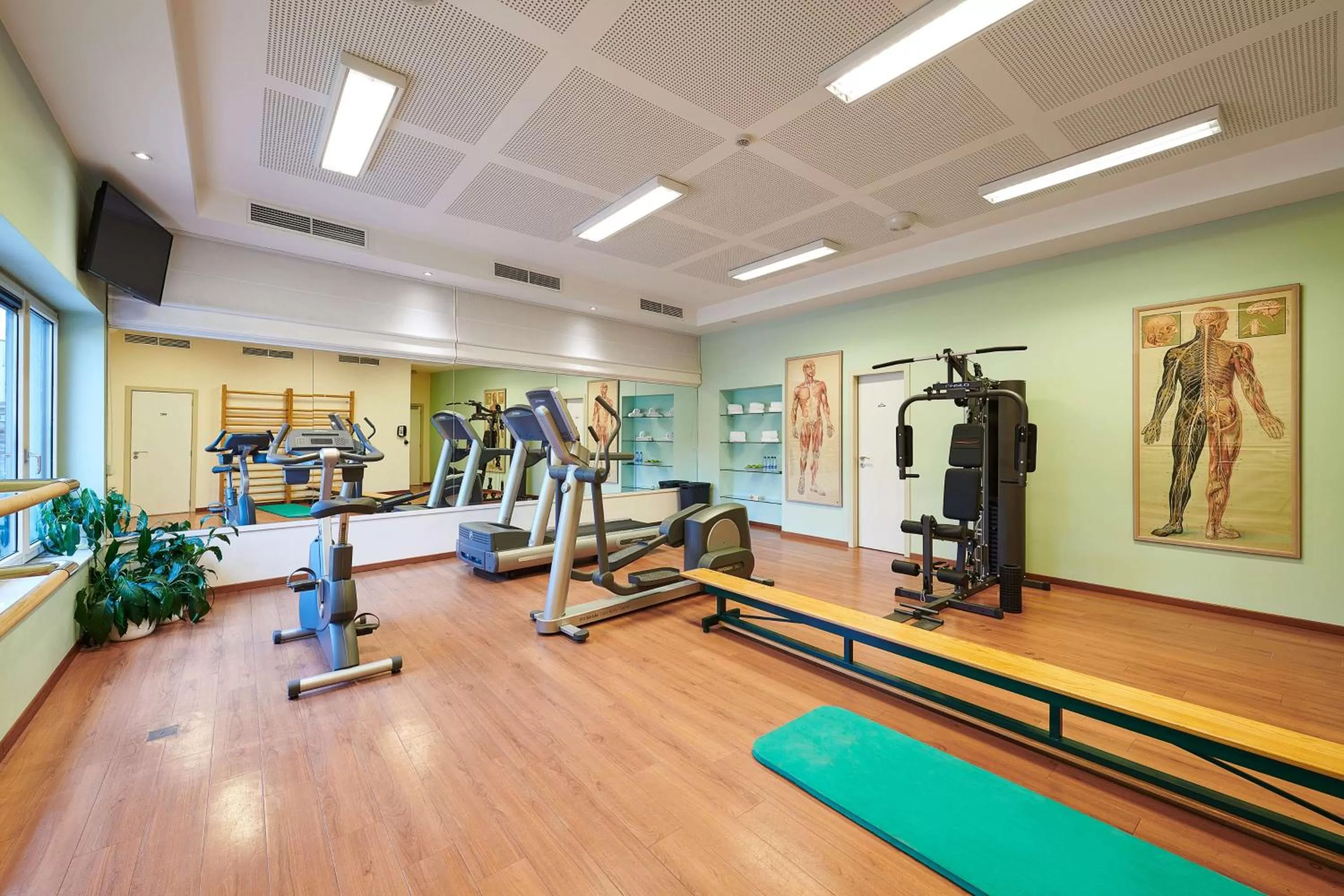 Fitness centre/facilities in Keizershof Hotel Aalst