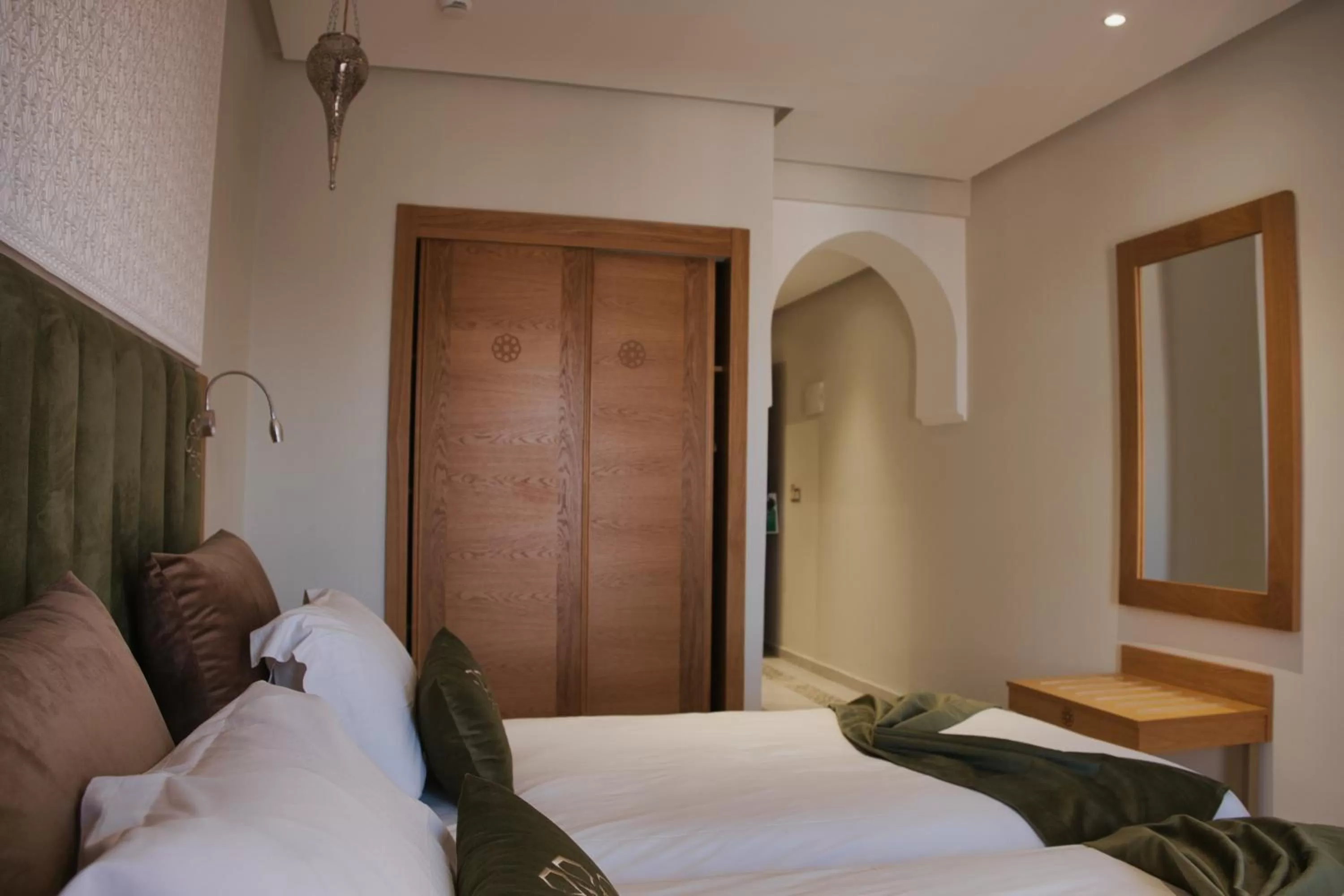 Bed in Diwane Hotel & Spa Marrakech