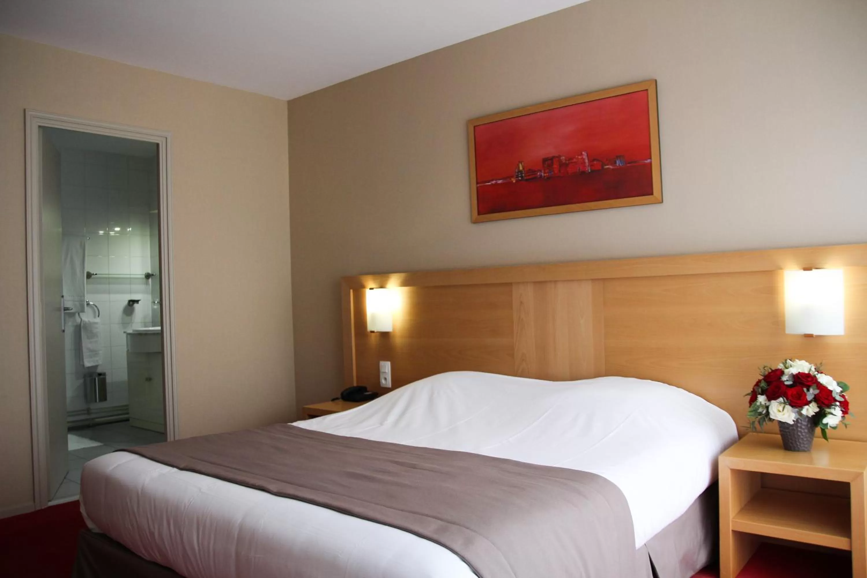 Double Room in Le Regina Hôtel restaurant