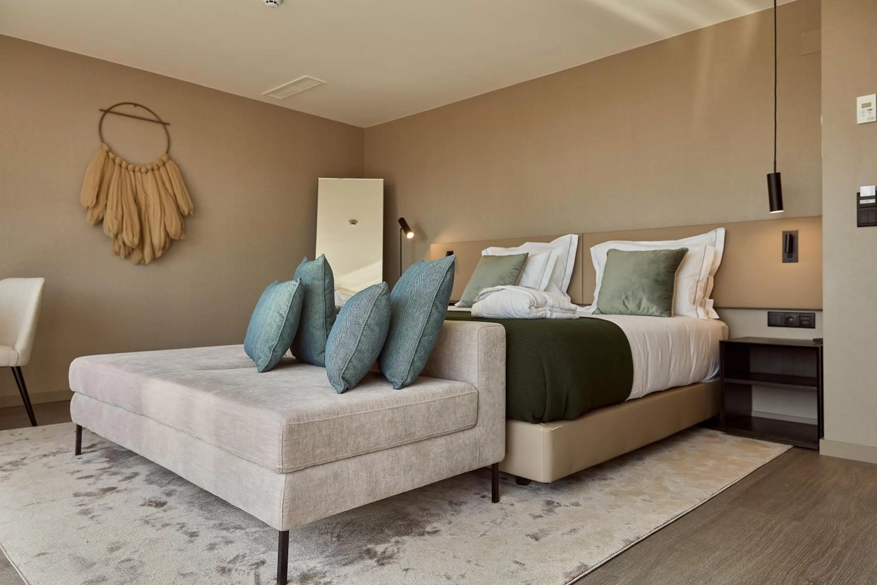 Bed in OMID Saldanha Hotel