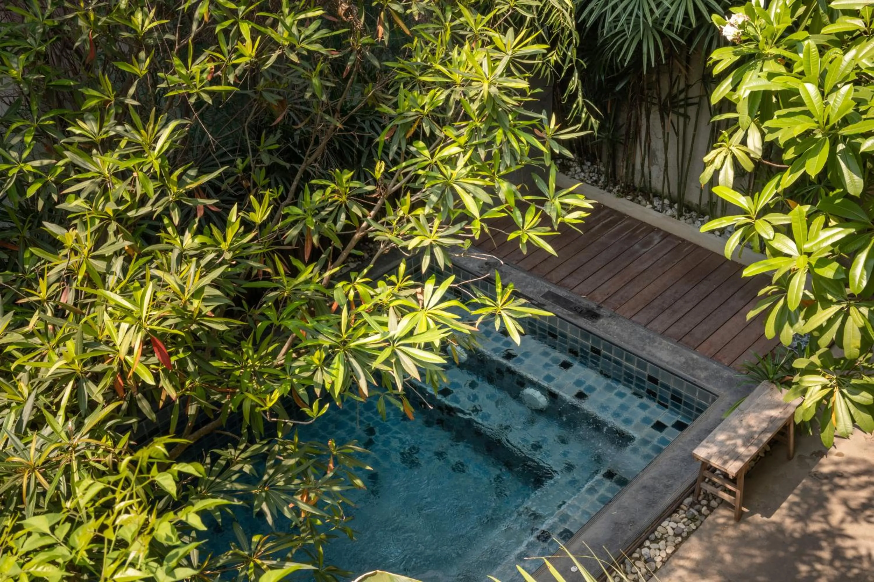 Garden view in Cherlock hotel