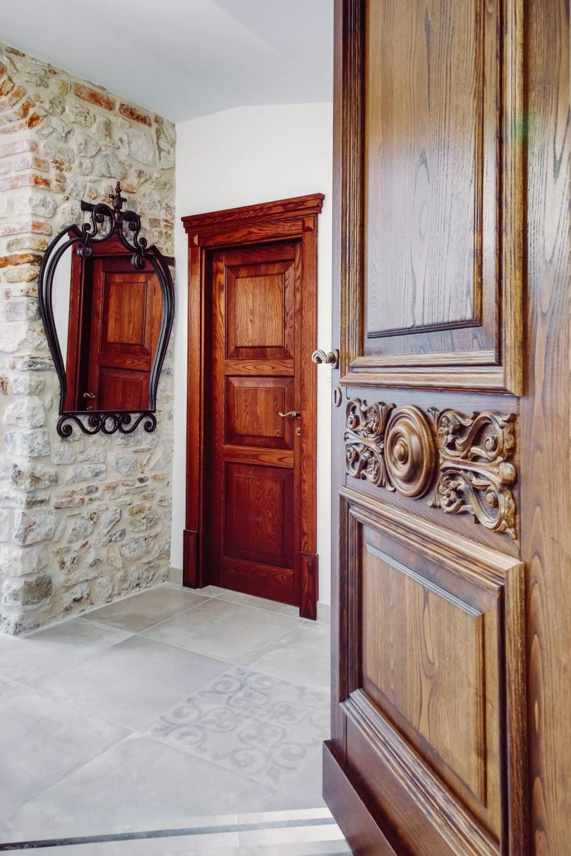 Lobby or reception in Villa Nepos Hotel