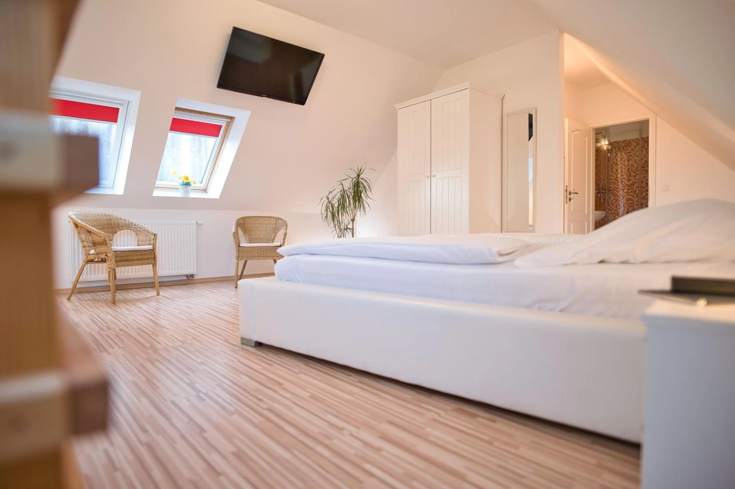 Bed in Zum Goldenen Anker