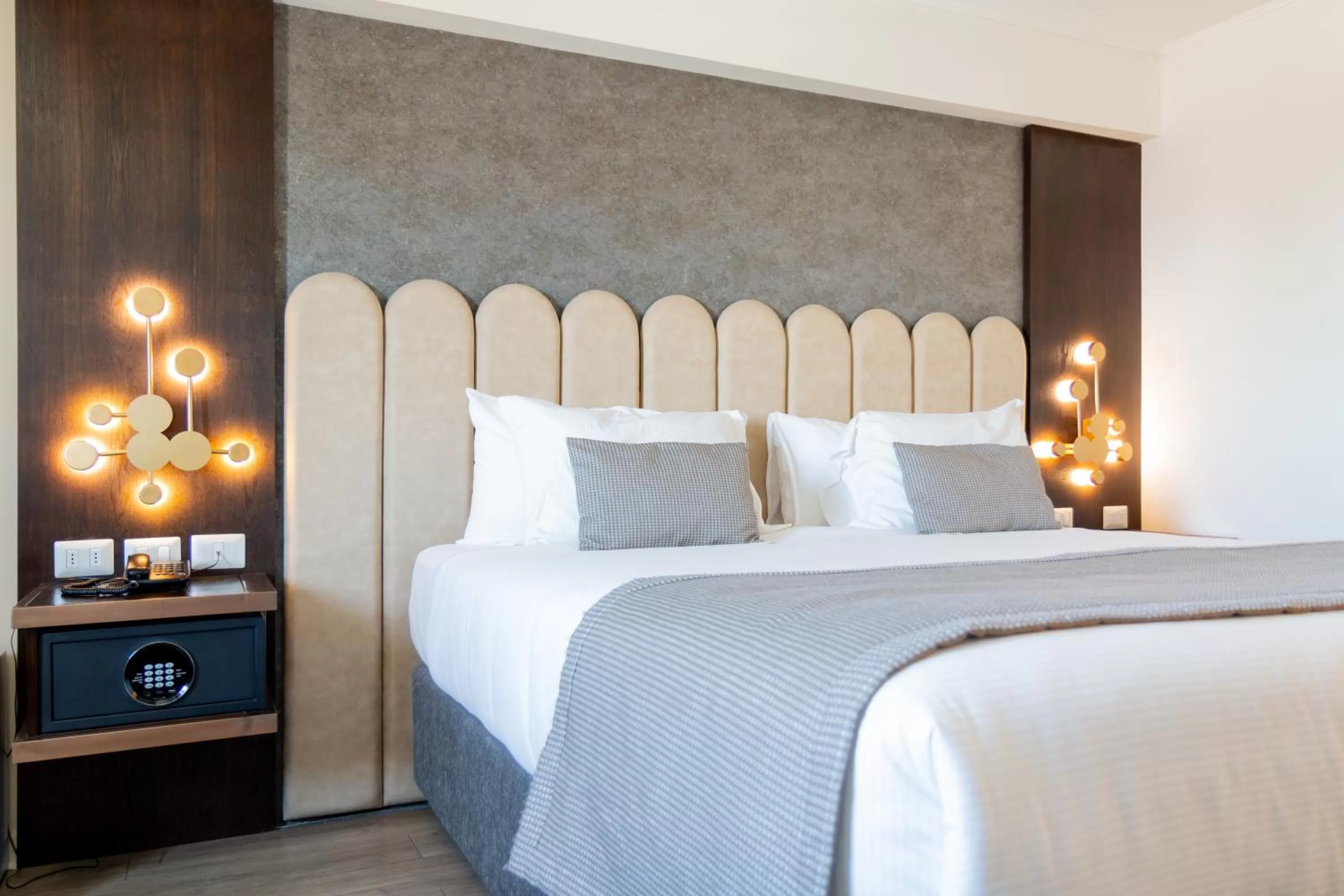 Bed in Hotel He Wang Santiago