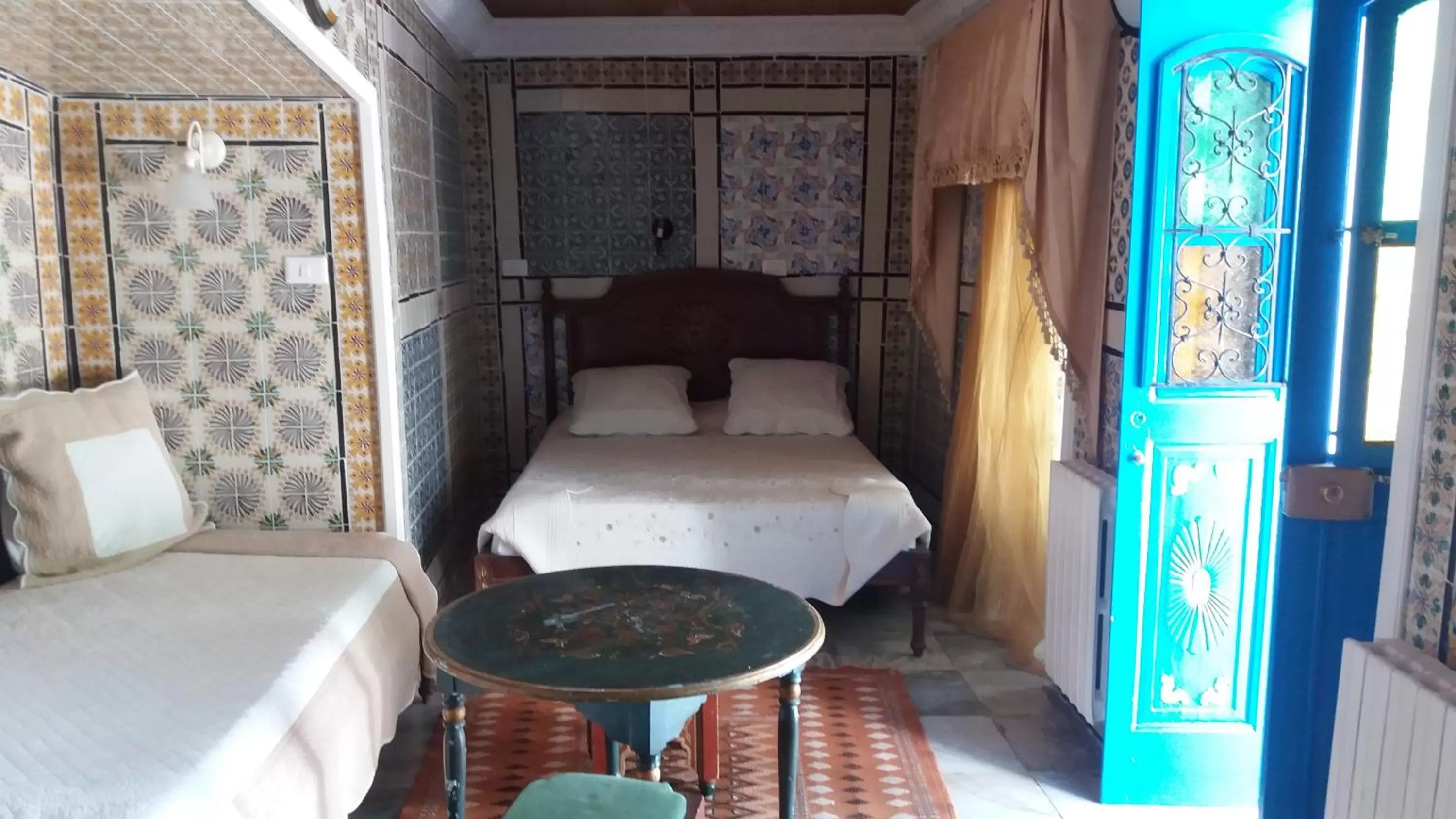 Family, Bed in Hôtel Bou Fares