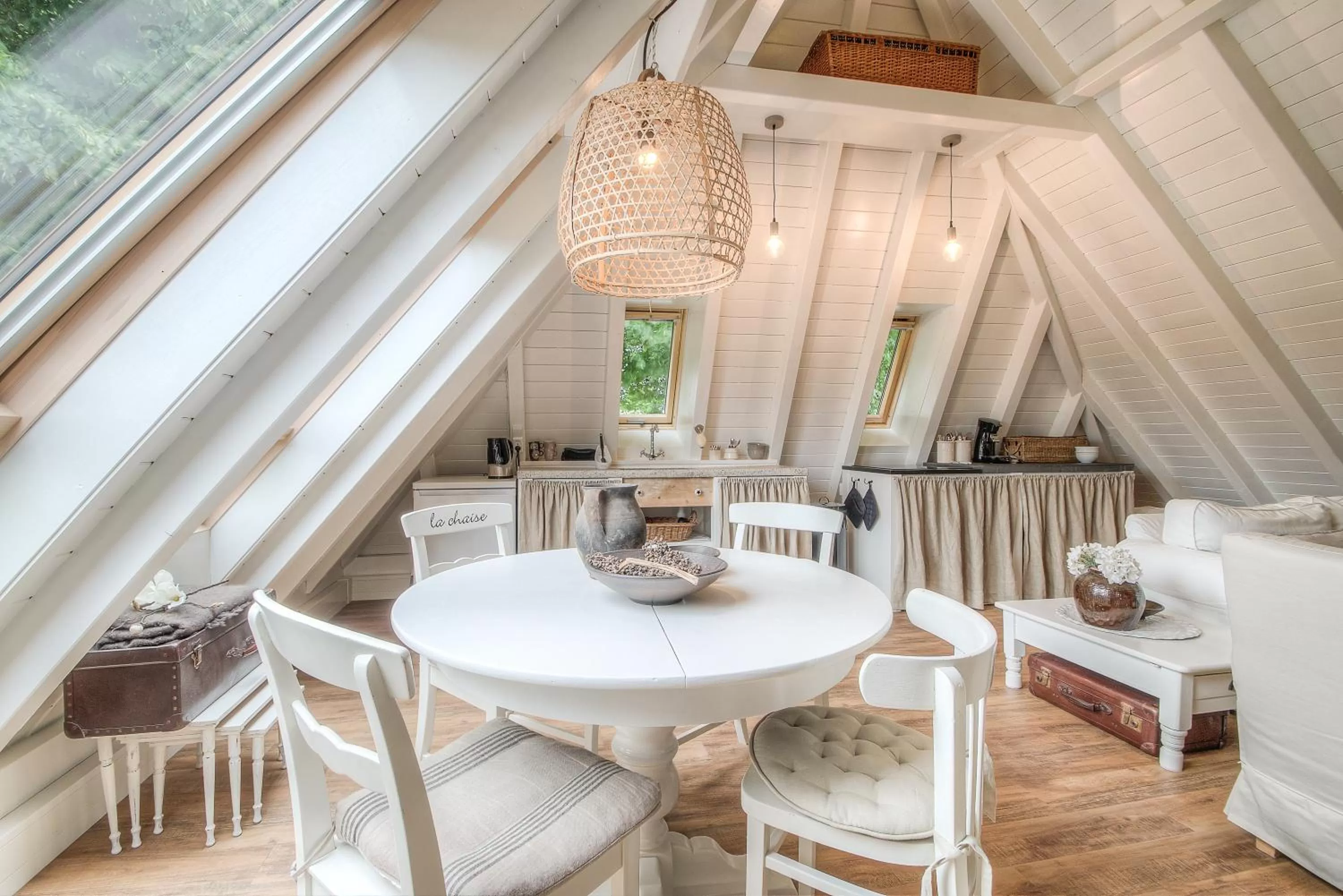 Kitchen or kitchenette in Appartement De Koesfabriek centrum Dokkum