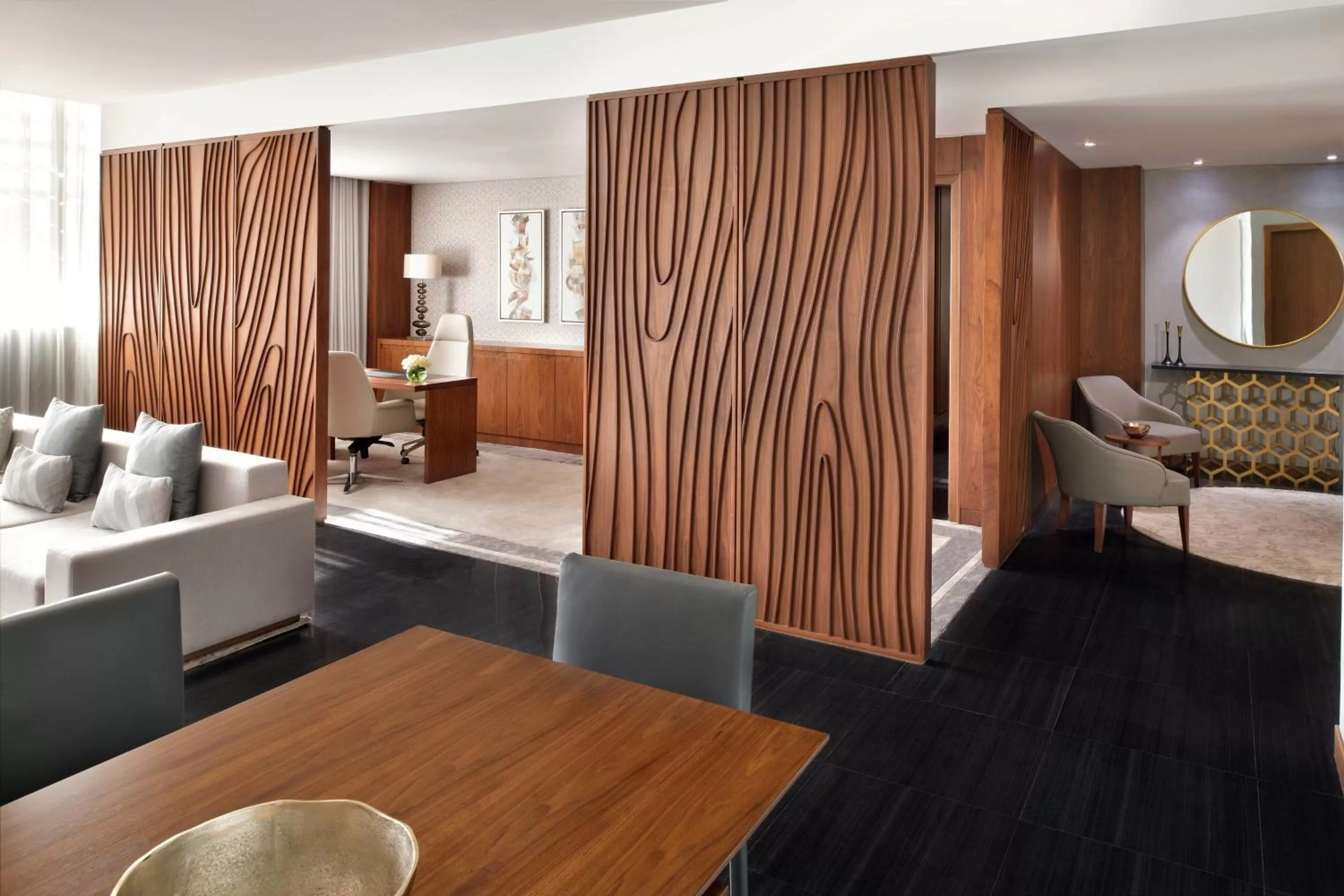 Bedroom, Bed in Marriott Riyadh Diplomatic Quarter