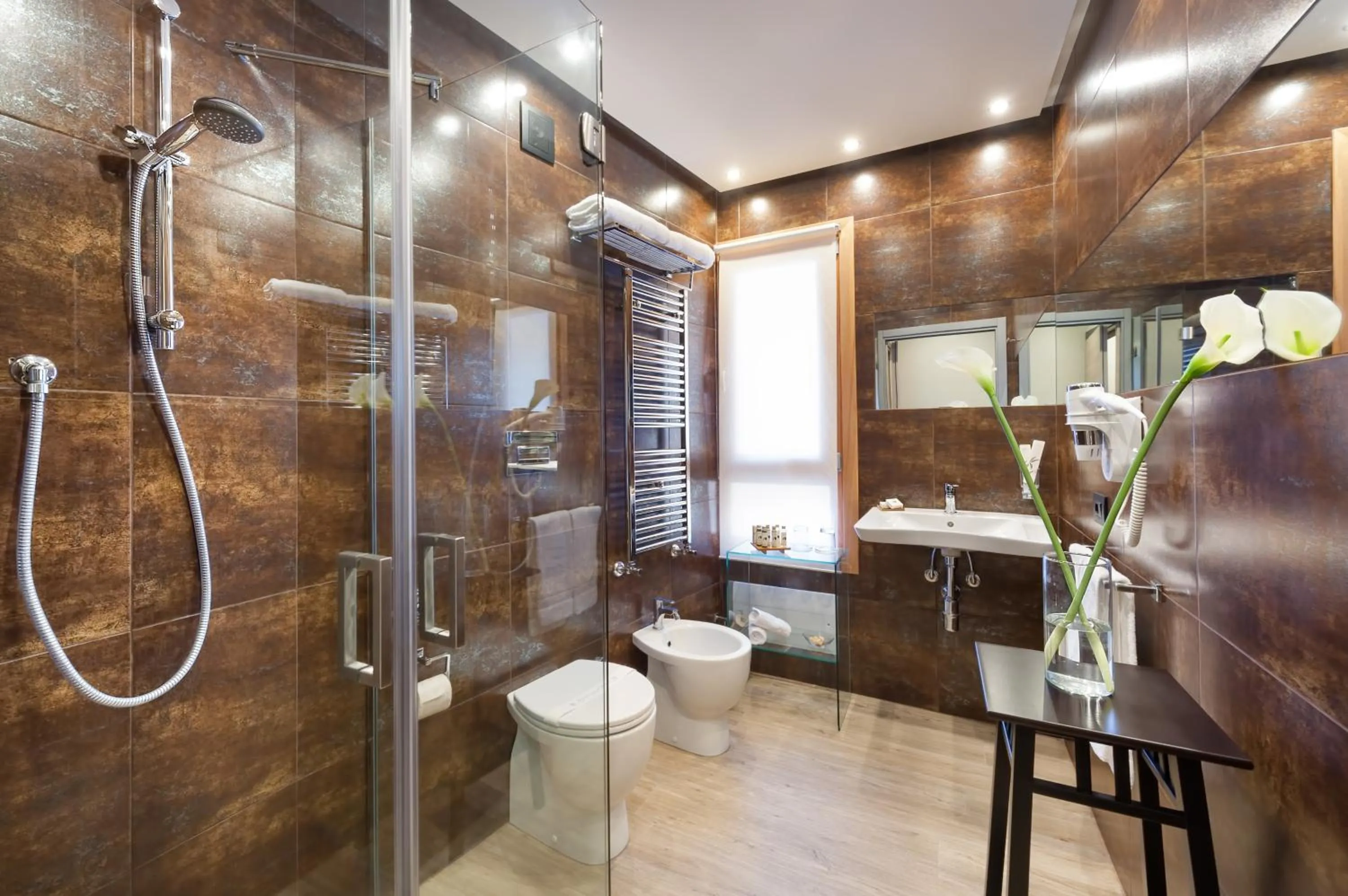 Bathroom in Hotel Trapani In