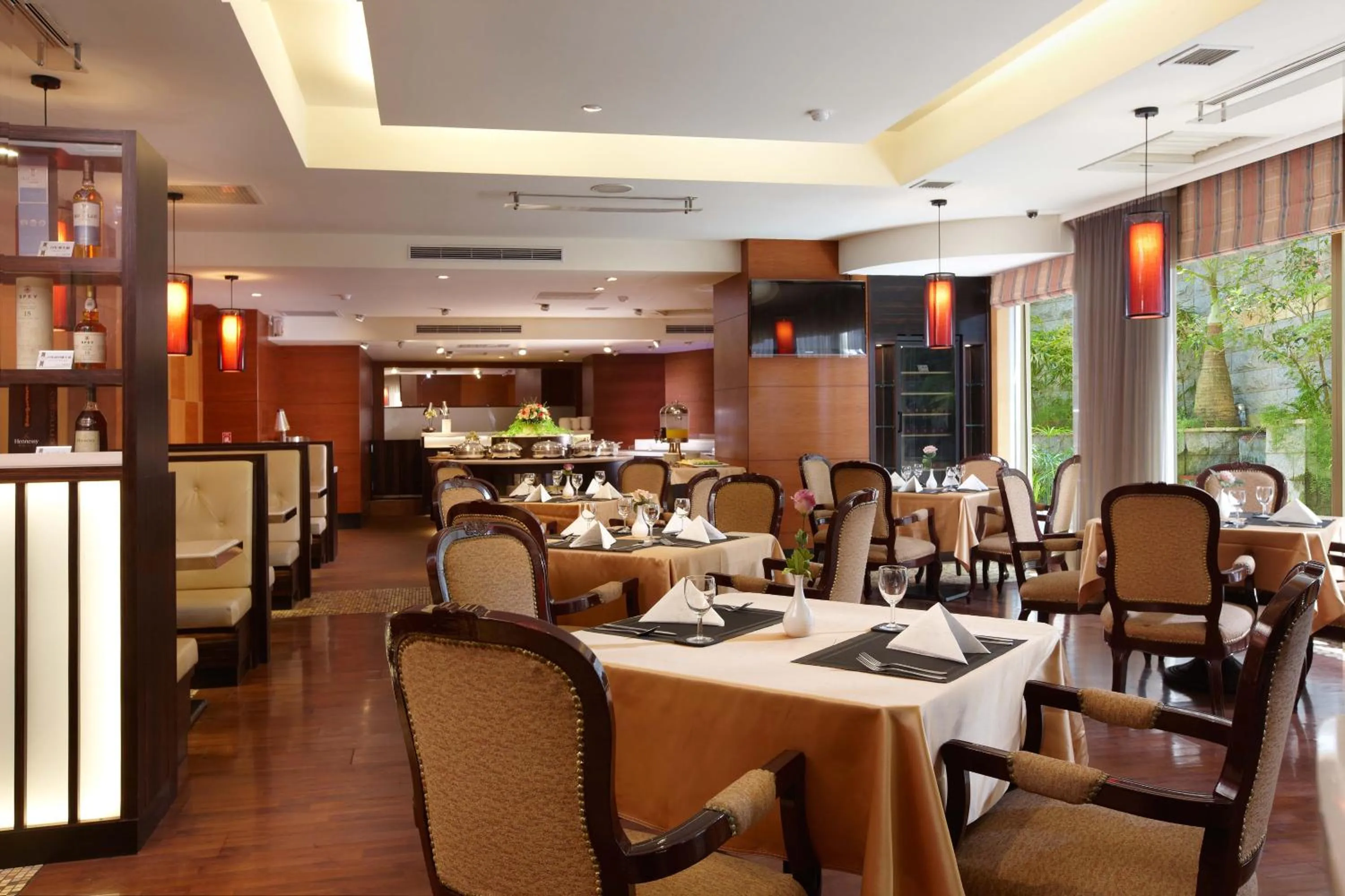 Buffet breakfast in Hualien Charming City Hotel