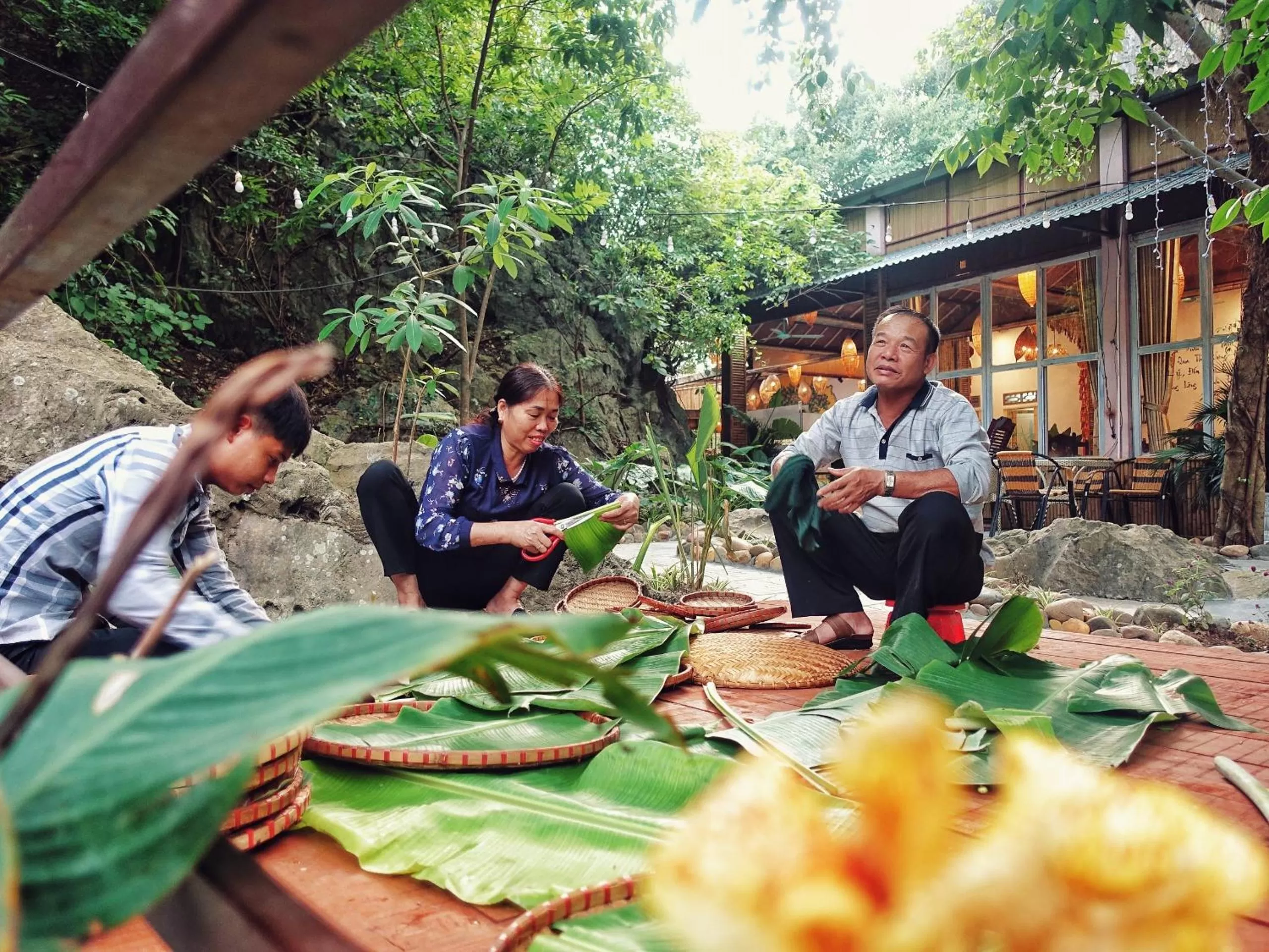 Restaurant/places to eat in Trang An Lotus Lake Homestay
