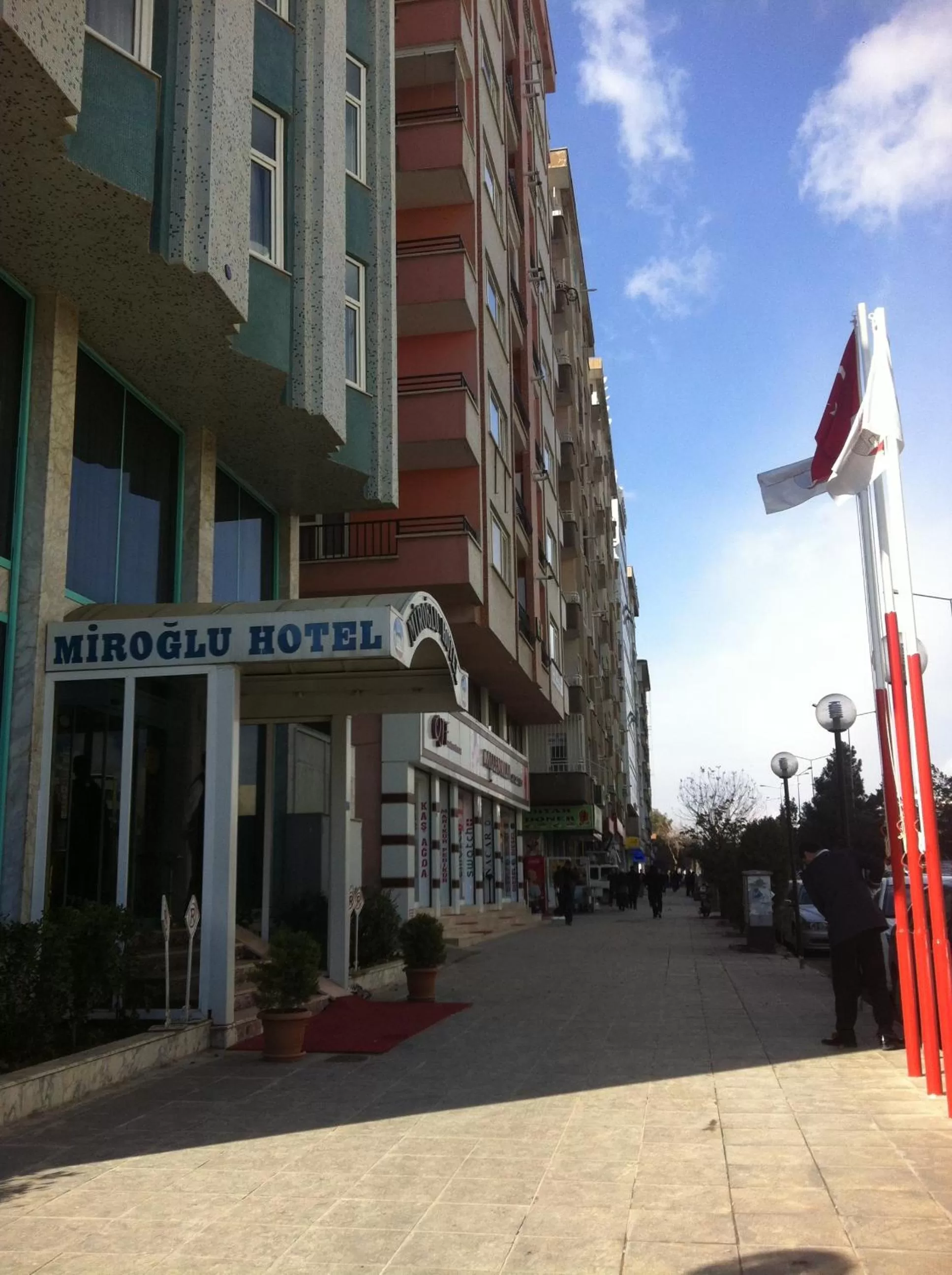 Facade/entrance in Miroglu Hotel