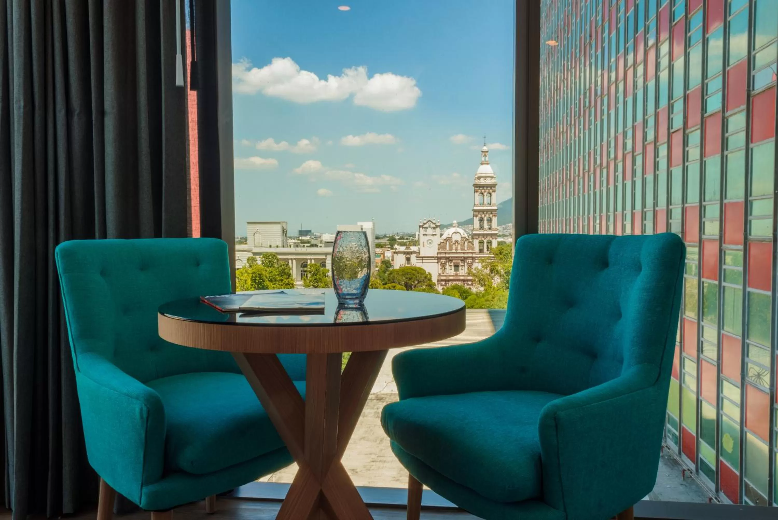 City view in Hotel Kavia Monterrey