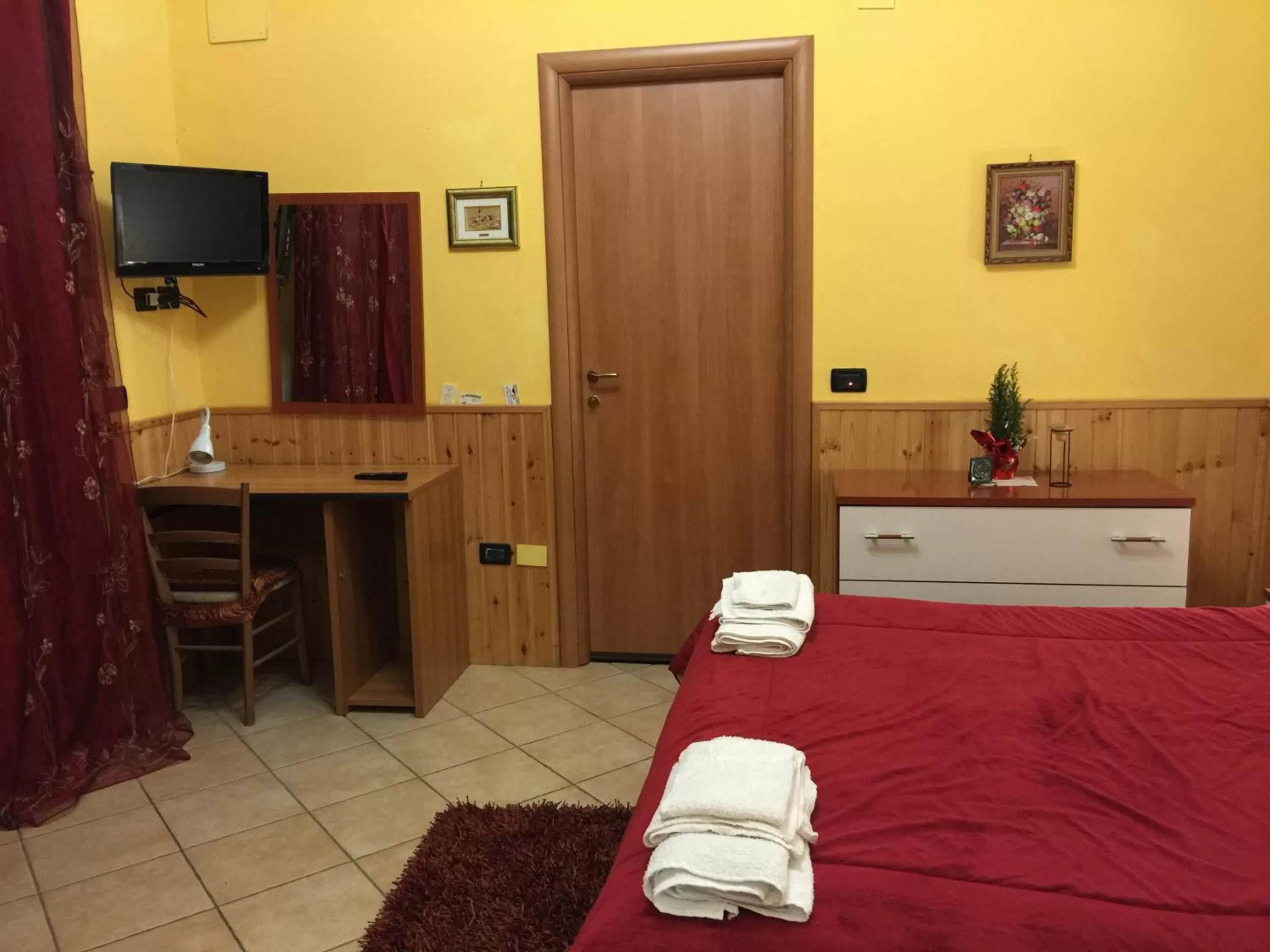 Decorative detail, Bed in B&B Da Rosa