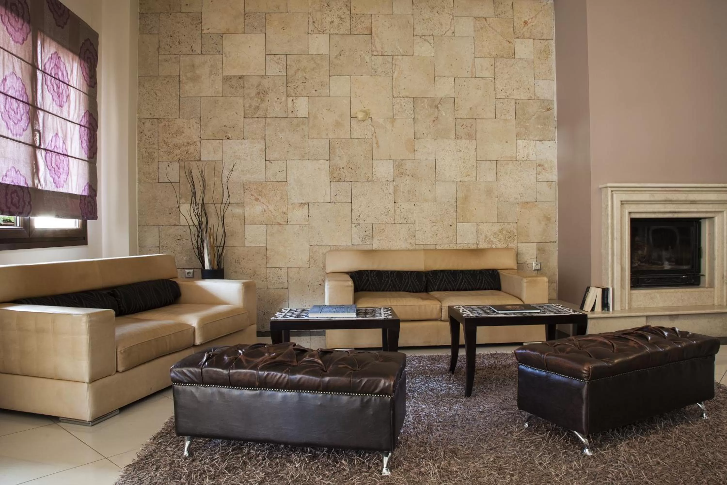 Lobby or reception in Hotel Meteoritis