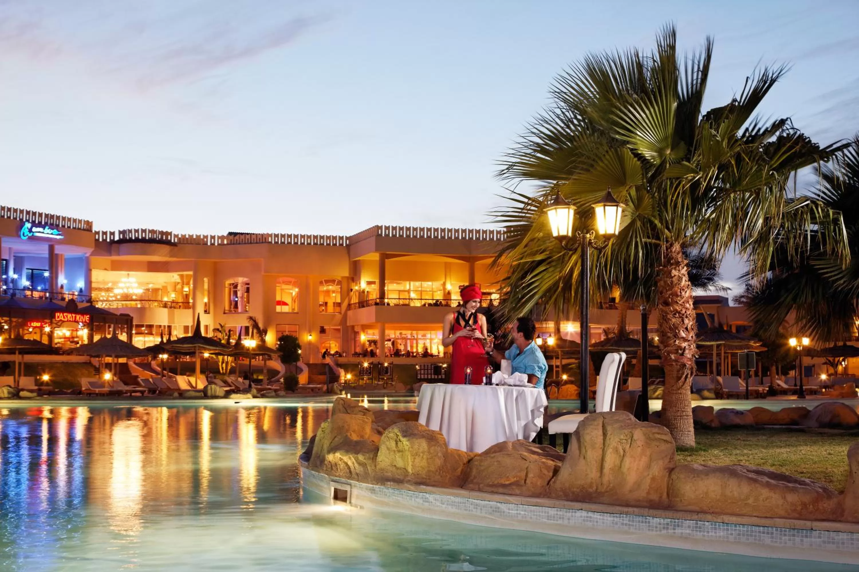 Facade/entrance in Pickalbatros Royal Moderna Sharm "Aqua Park"- All inclusive