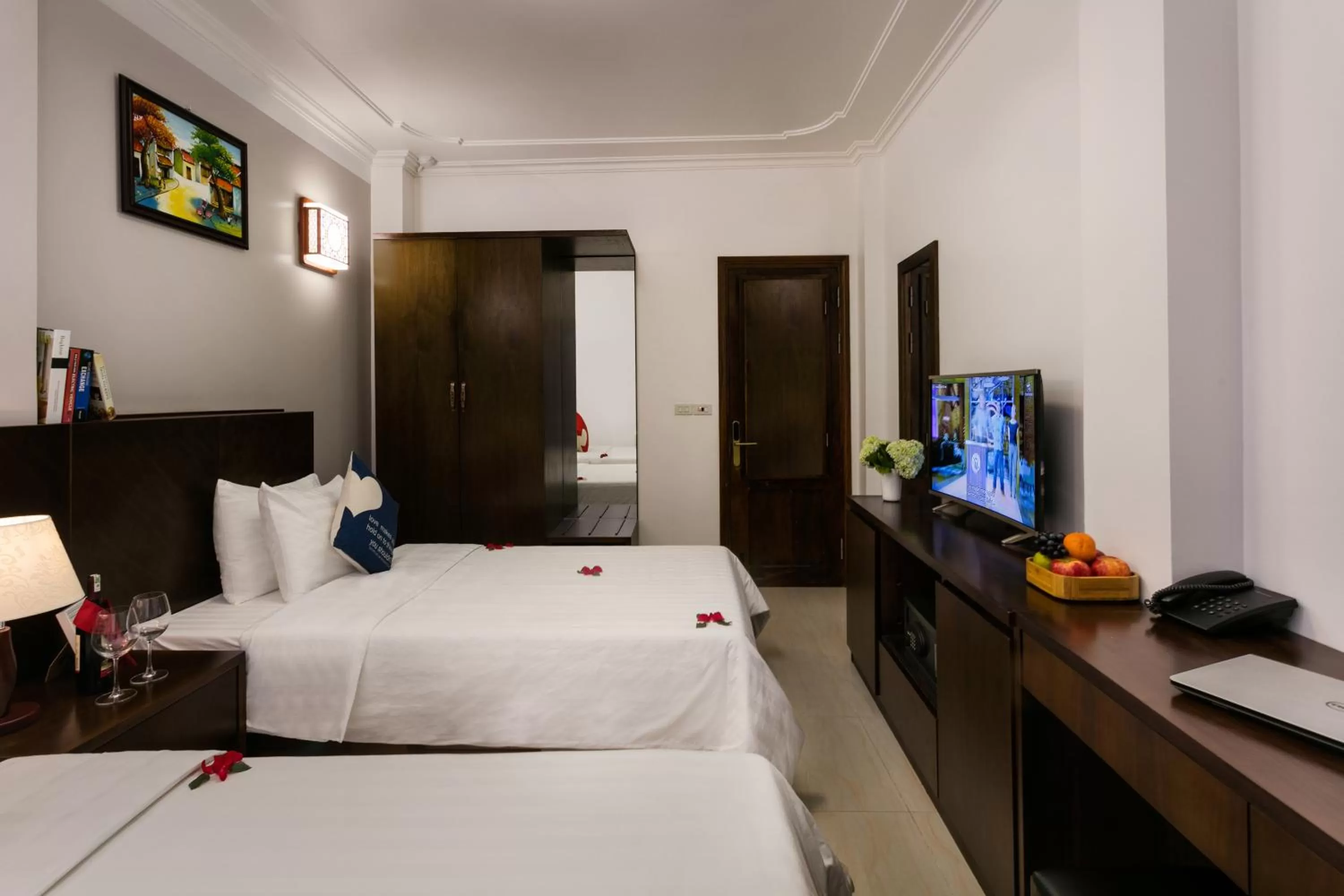 Bed in Hanoi Stella Hotel