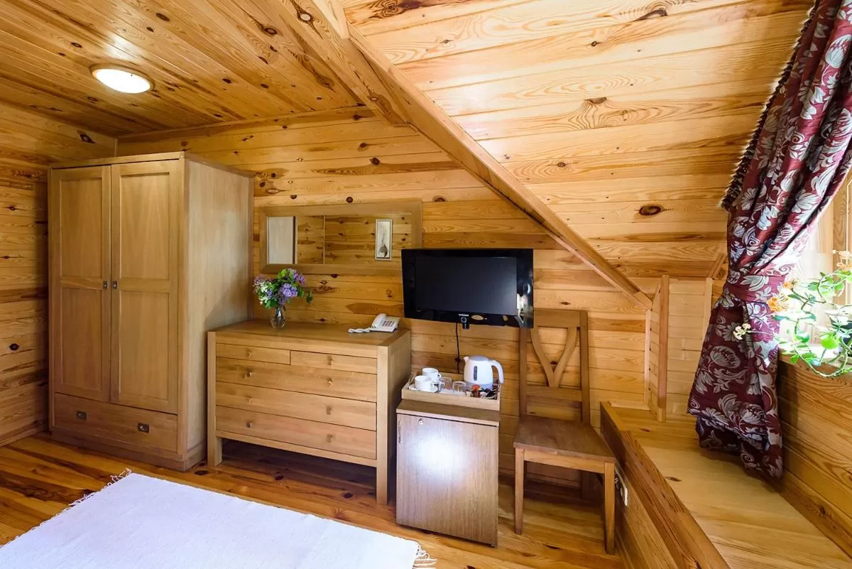 TV/Entertainment Center in Svečių namai Smalvas