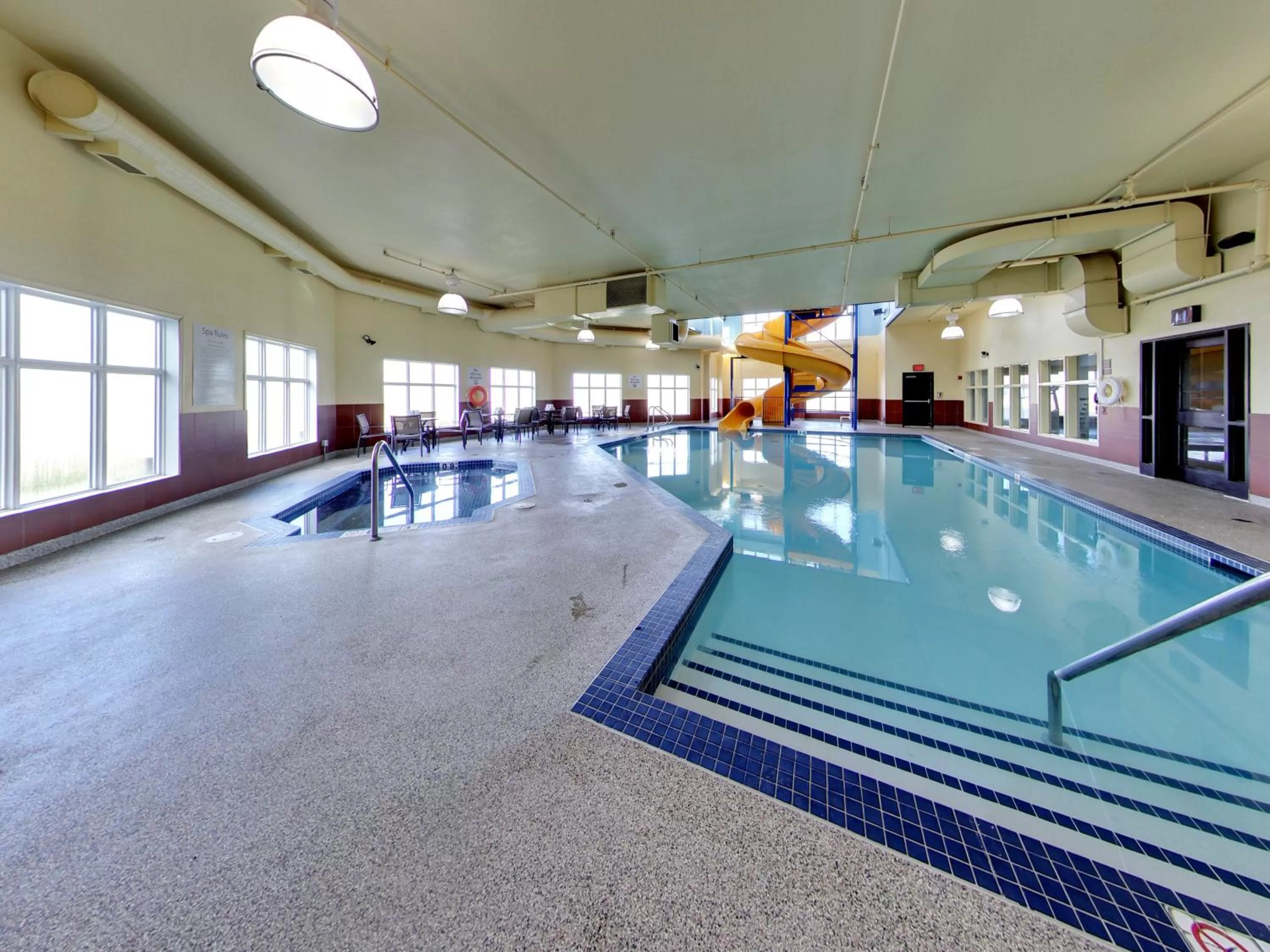 Swimming pool in Holiday Inn Express Hotel & Suites - Edmonton International Airport by IHG