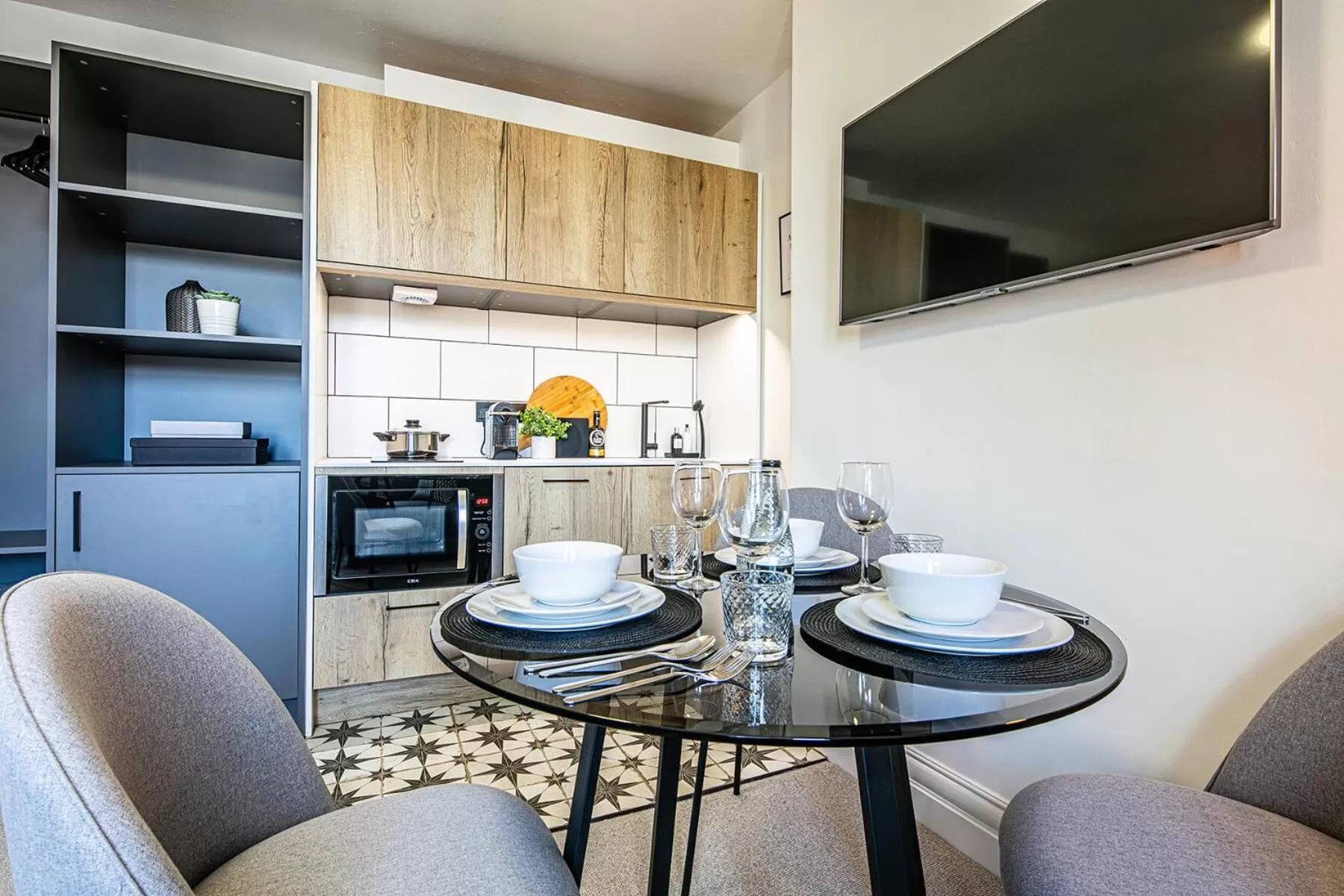 Kitchen or kitchenette in The Belmont - Harrogate Stays
