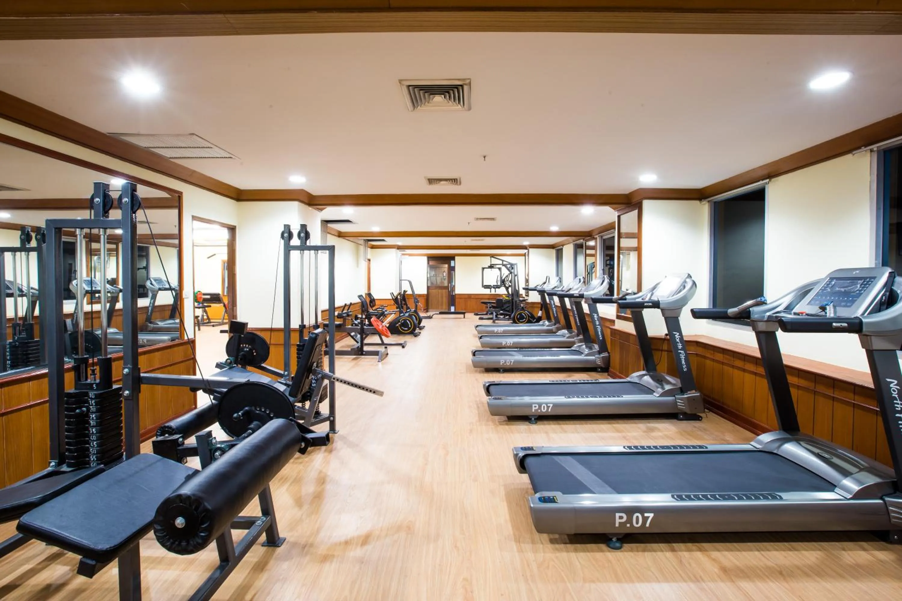 Fitness centre/facilities in Phayao Gateway Hotel