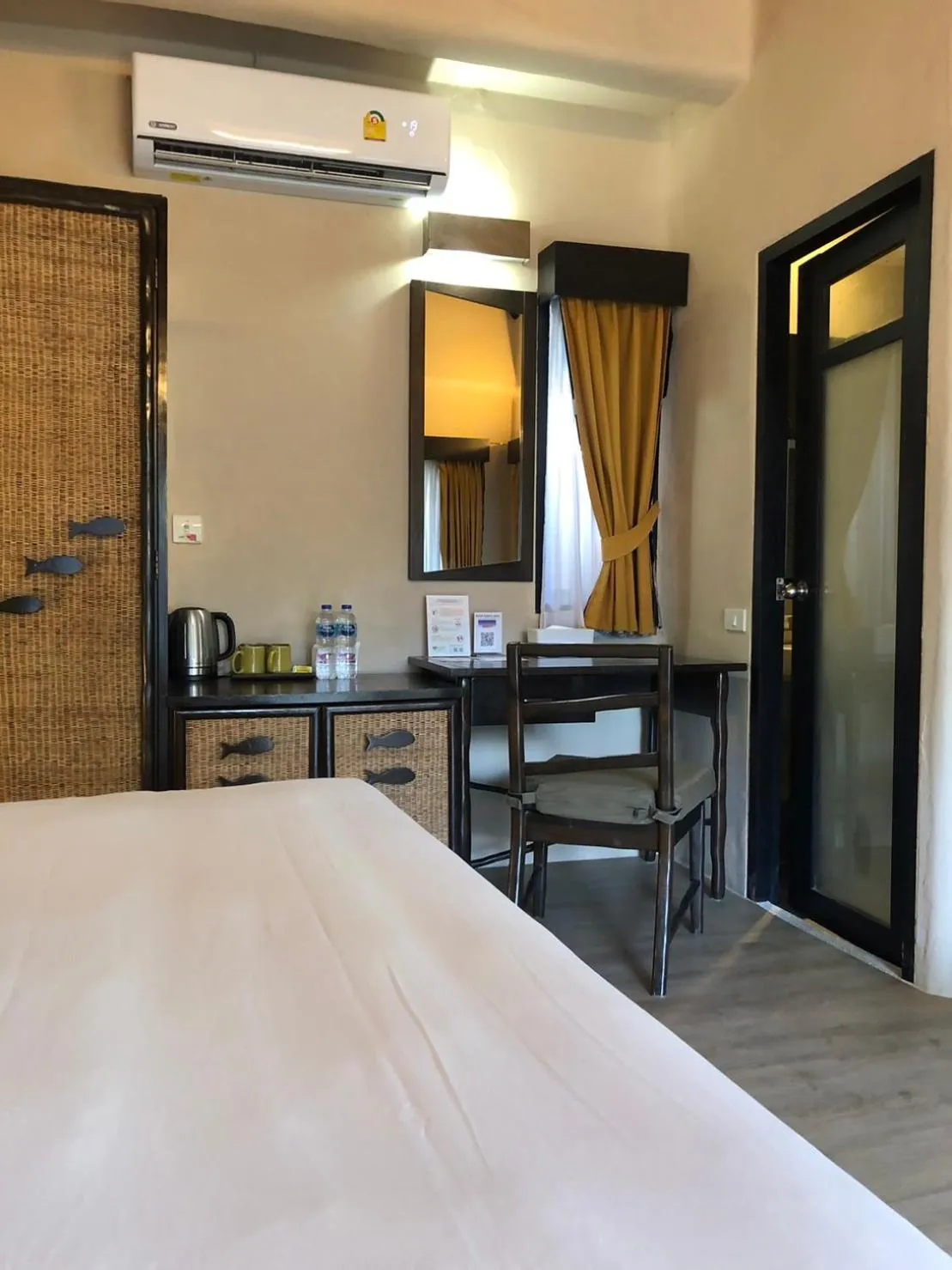 Coffee/tea facilities, Bed in Punnpreeda Beach Resort - SHA Plus Certified